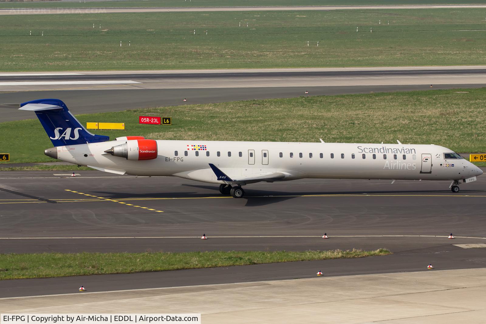 EI-FPG, 2016 Bombardier CRJ-900LR (CL-600-2D24) C/N 15406, SAS Airlines