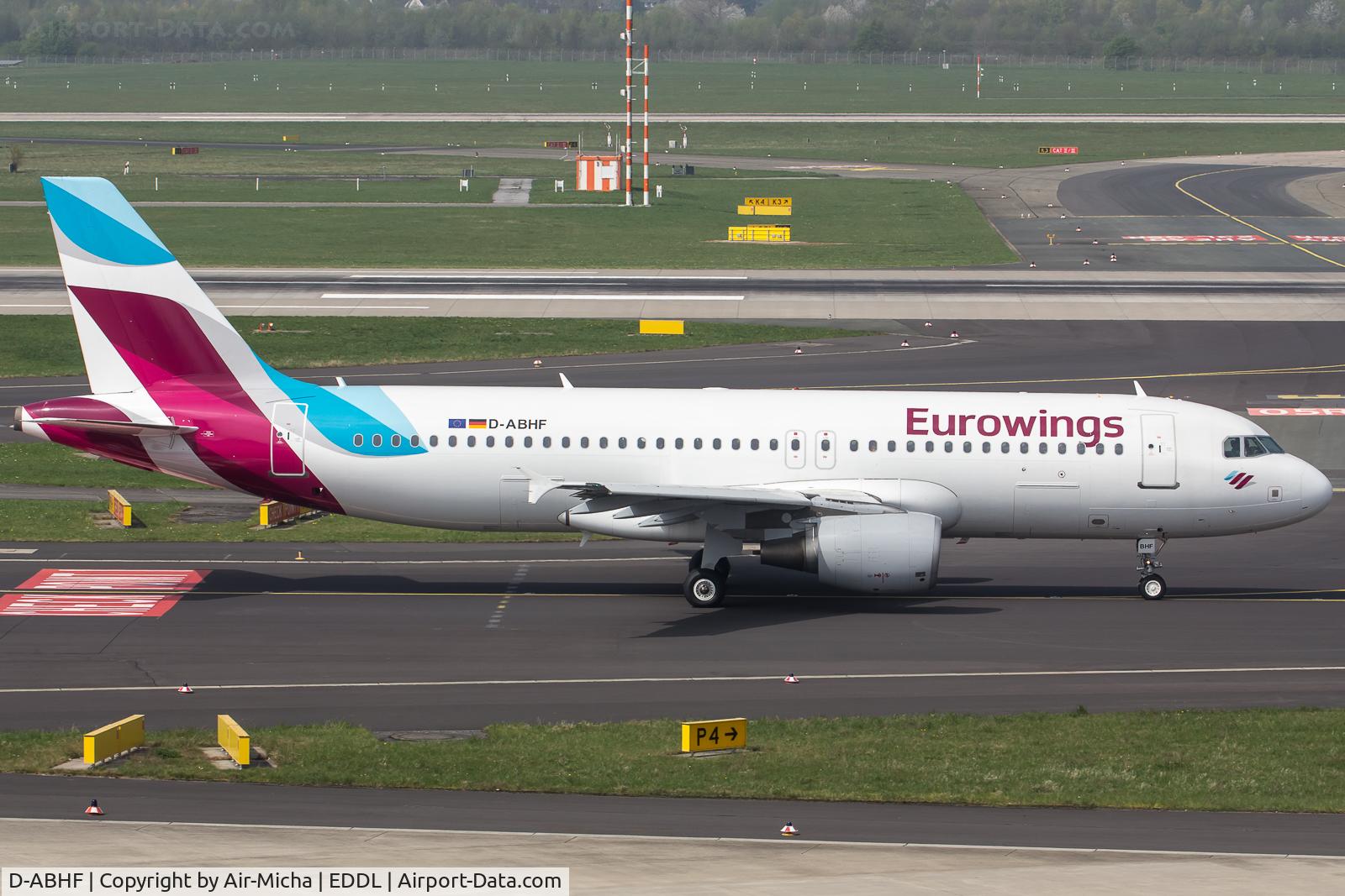 D-ABHF, 2006 Airbus A320-214 C/N 2749, Eurowings