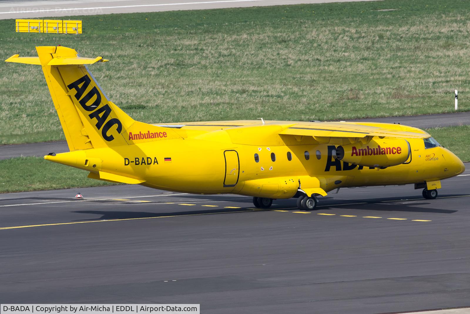D-BADA, 1998 Fairchild Dornier 328-310 328JET C/N 3224, ADAC Luftrettung