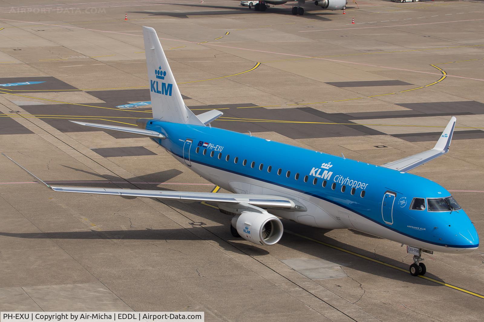PH-EXU, 2018 Embraer 175STD (ERJ-170-200) C/N 17000708, KLM Cityhopper