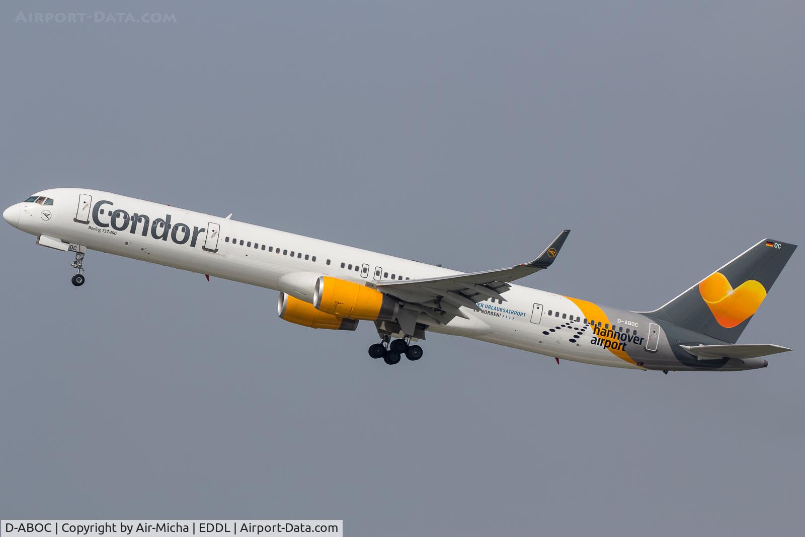 D-ABOC, 1998 Boeing 757-330 C/N 29015, Condor