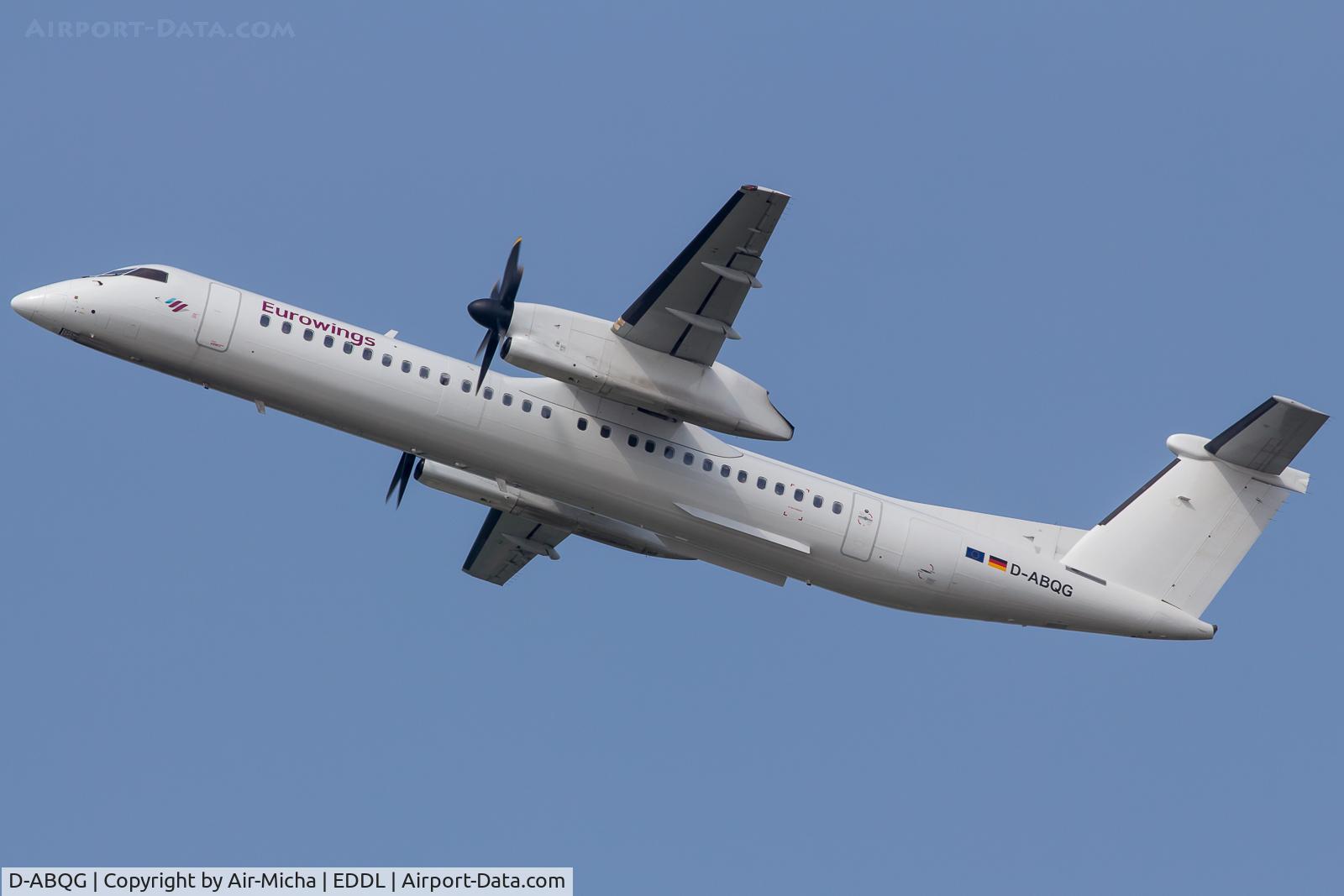 D-ABQG, 2009 De Havilland Canada DHC-8-402Q Dash 8 C/N 4250, Eurowings
