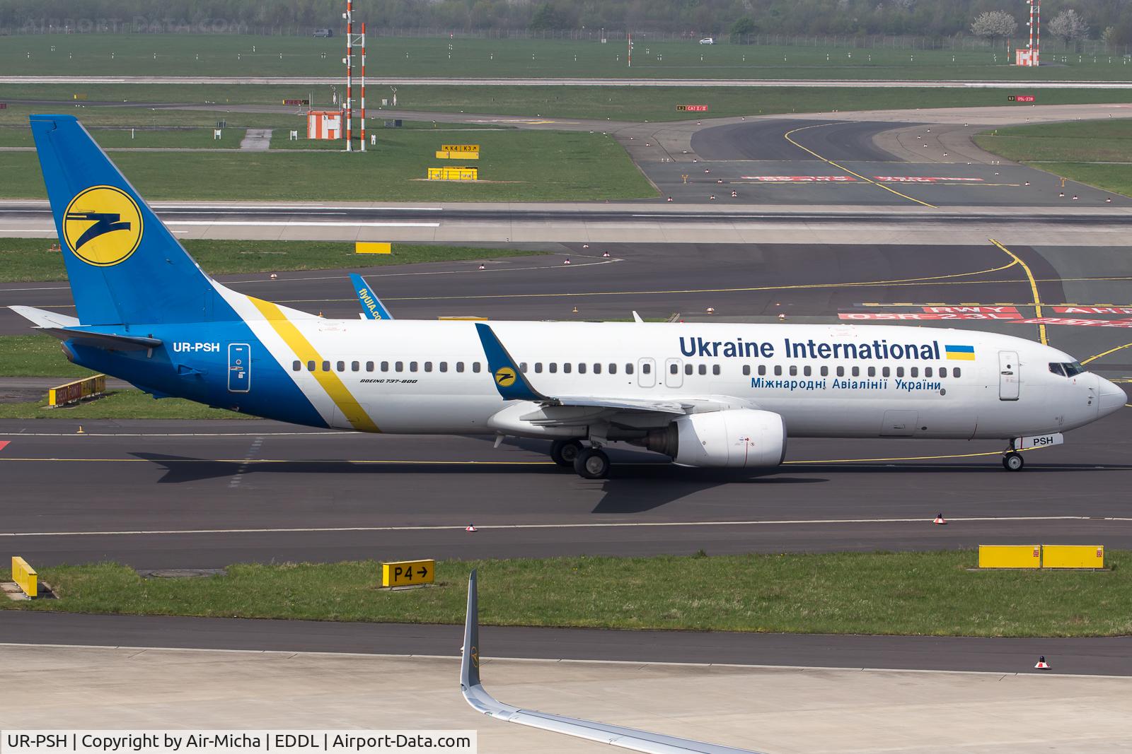 UR-PSH, 1999 Boeing 737-85R C/N 29040, Ukraine International Airlines