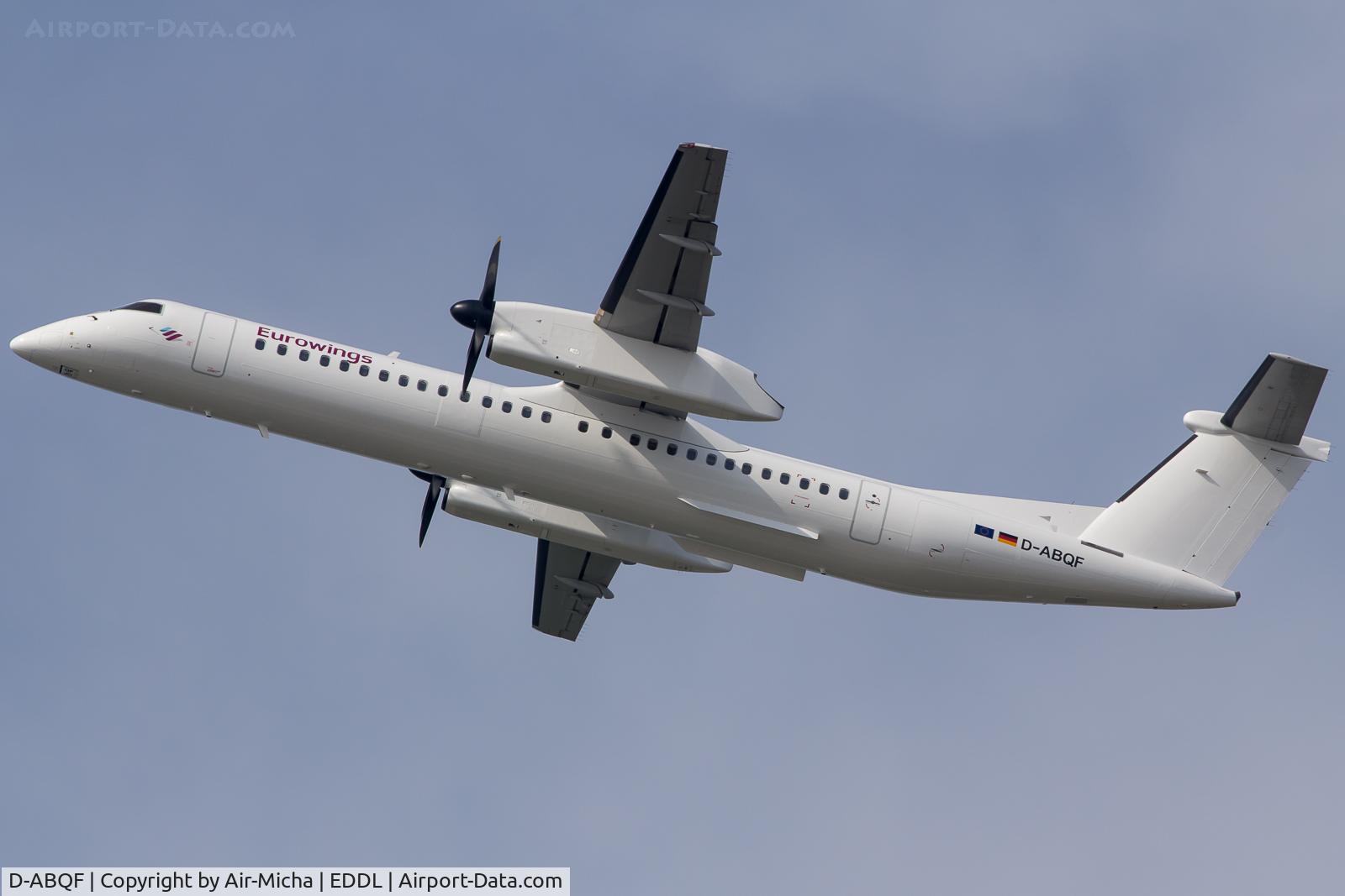 D-ABQF, 2009 De Havilland Canada DHC-8-402Q Dash 8 C/N 4245, Eurowings