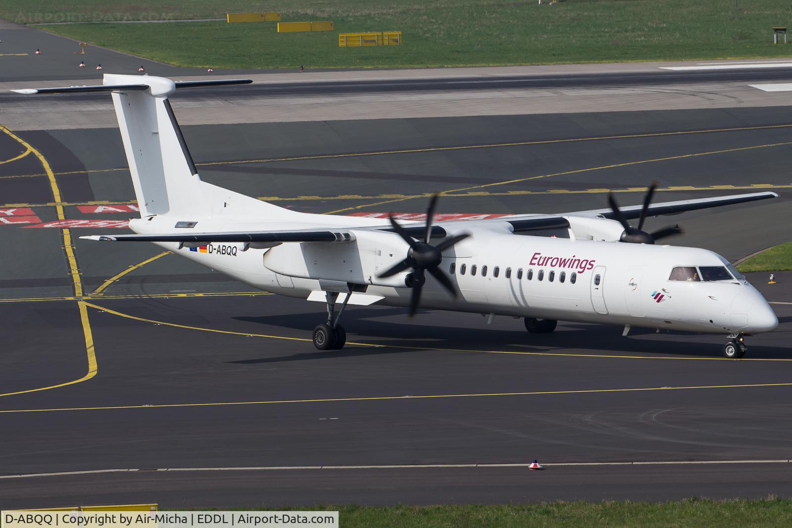 D-ABQQ, 2008 De Havilland Canada DHC-8-402Q Dash 8 Dash 8 C/N 4198, Eurowings