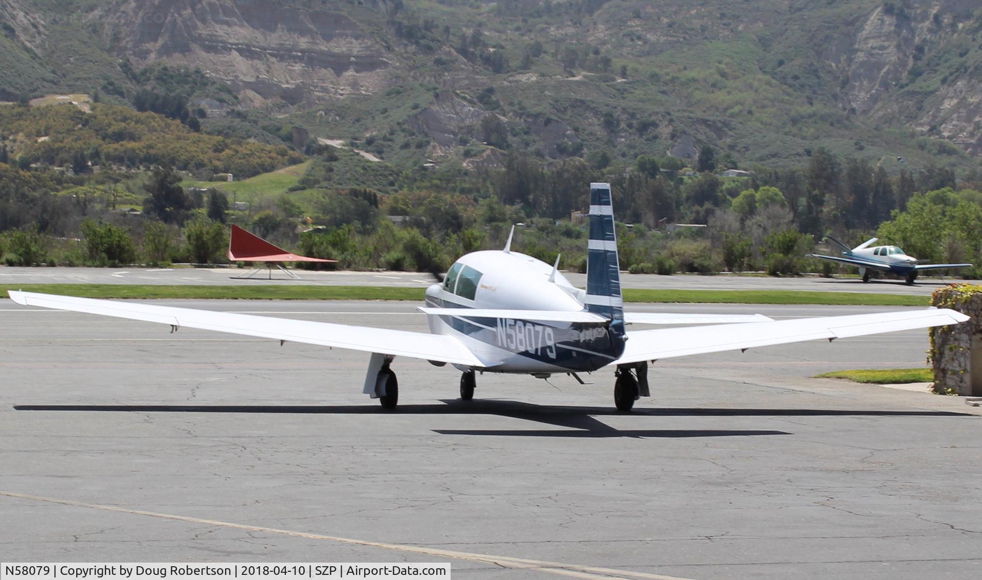 N58079, Mooney M20J 201 C/N 24-1638, 1987 Mooney M20J 201LM (Lean Machine), Lycoming IO-360-A3B6D 200 Hp, at Fuel Dock