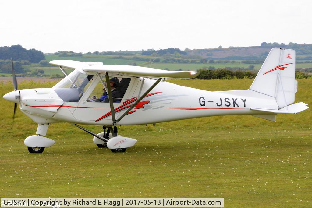 G-JSKY, 2013 Comco Ikarus C42 FB80 Bravo C/N 1308-7272, At Weybourne, Norfolk
