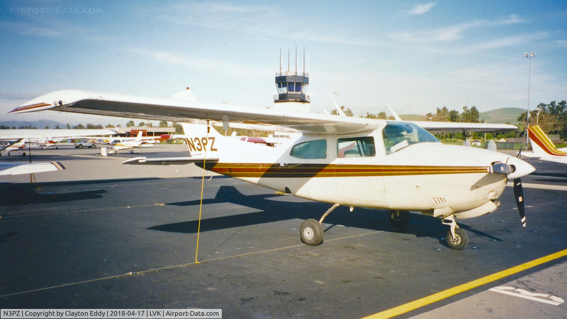N3PZ, Cessna 210N Centurion C/N 210-63326, Livermore Airport California 1990's.