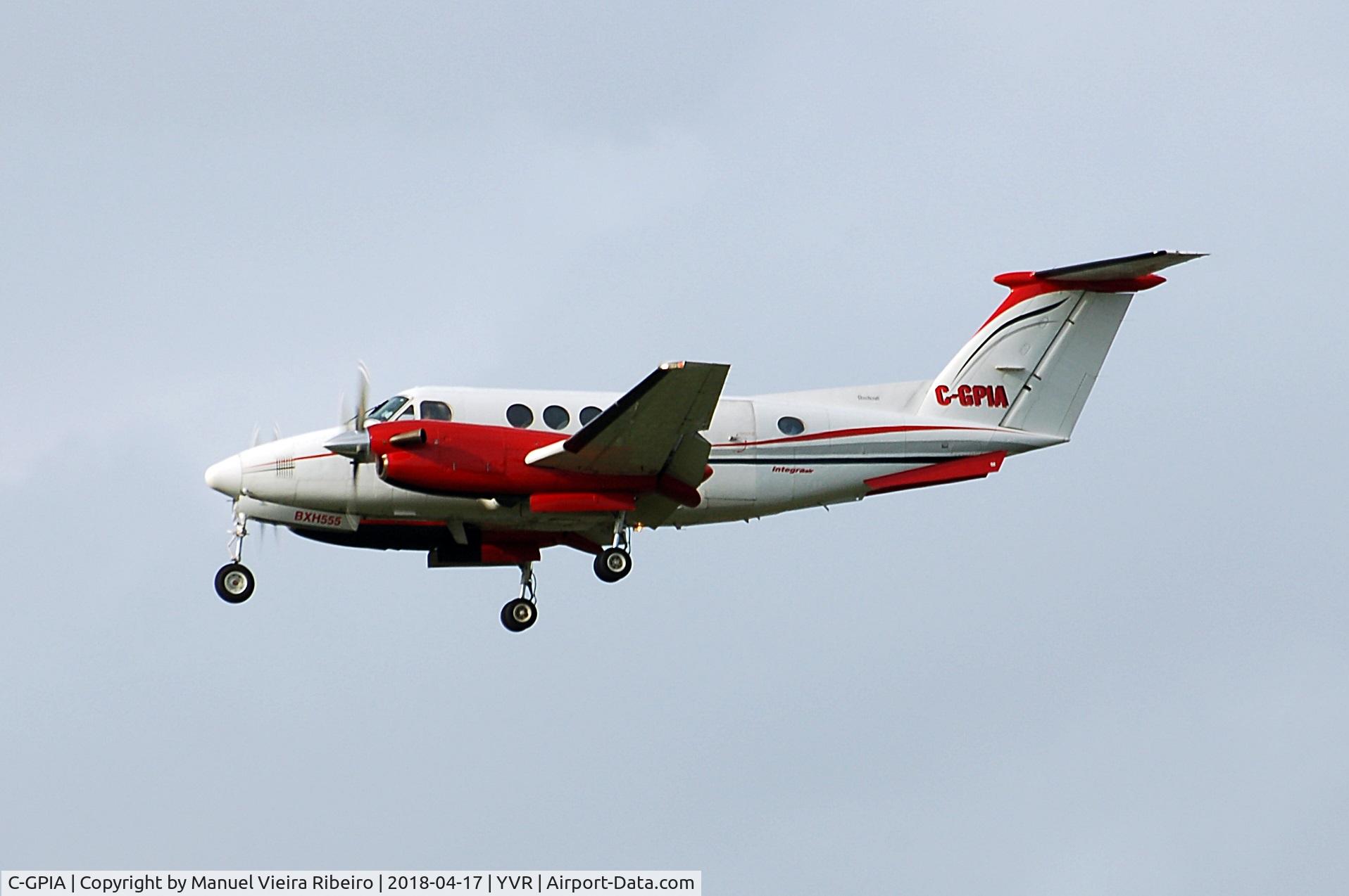 C-GPIA, 1999 Raytheon B200 King Air C/N BB-1667, Arrival from Victoria BC