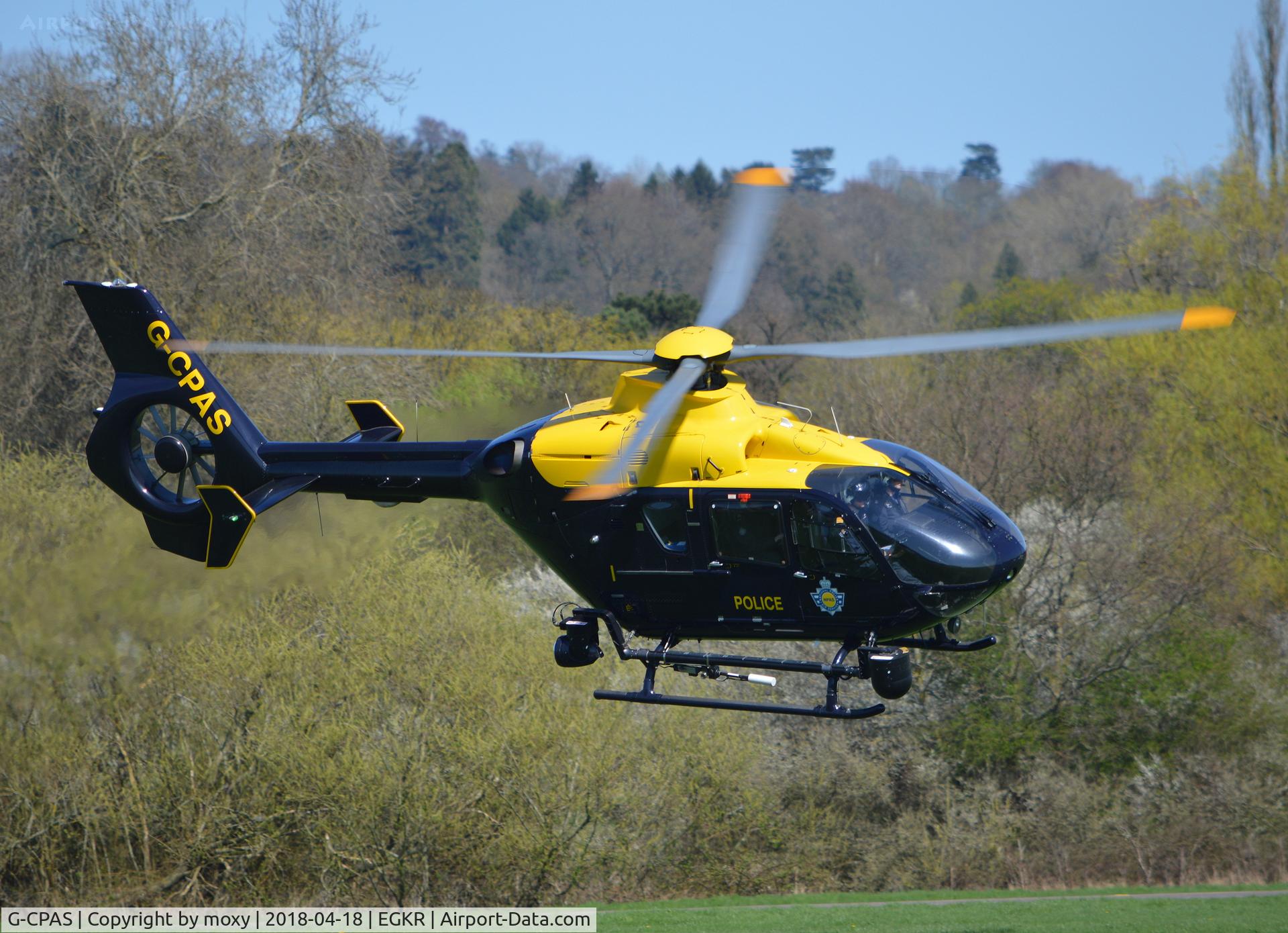 G-CPAS, 2010 Eurocopter EC-135P-2+ C/N 0920, Eurocopter EC-135P-2+ at Redhill.