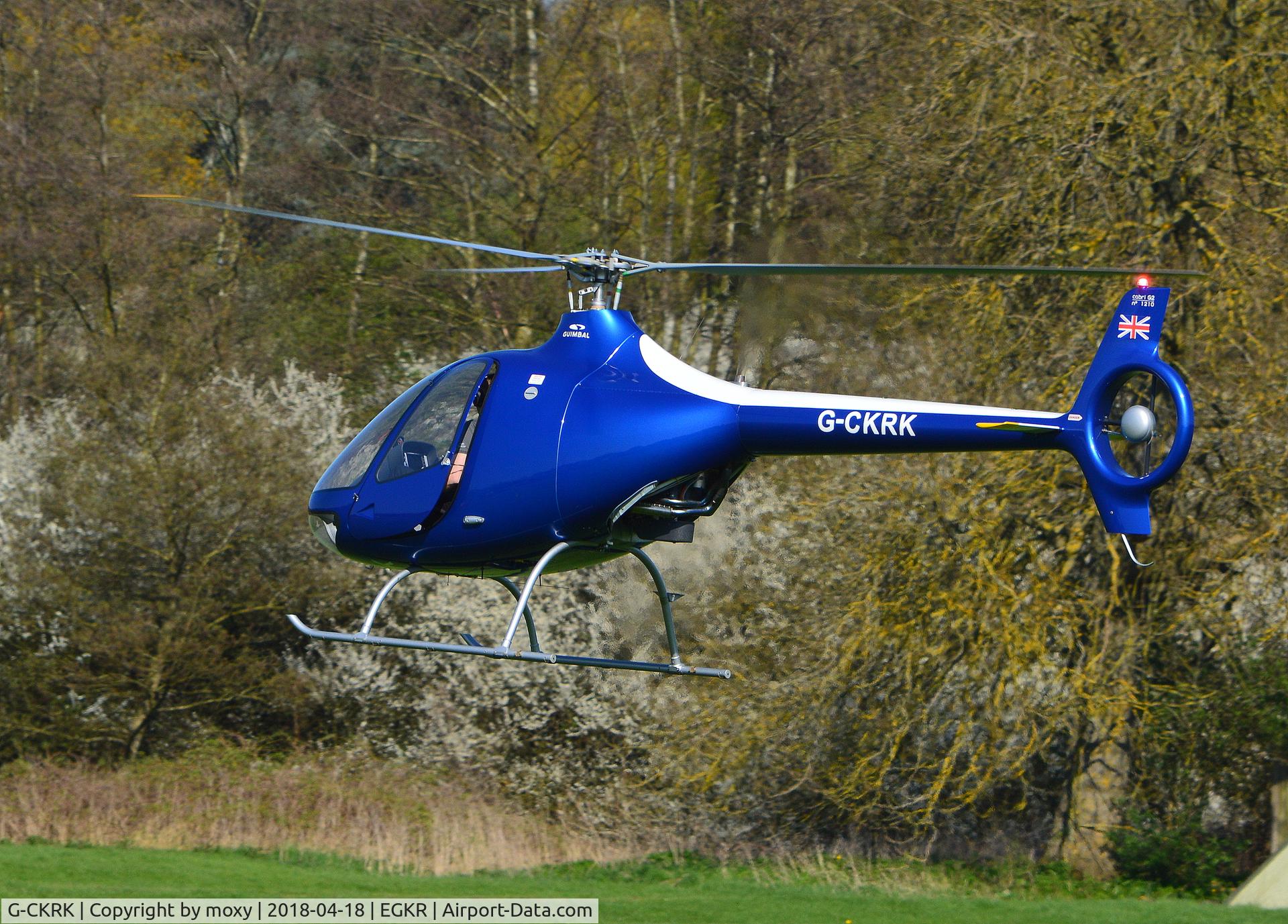 G-CKRK, 2017 Guimbal Cabri G2 C/N 1210, Guimbal Cabri G2 at Redhill.