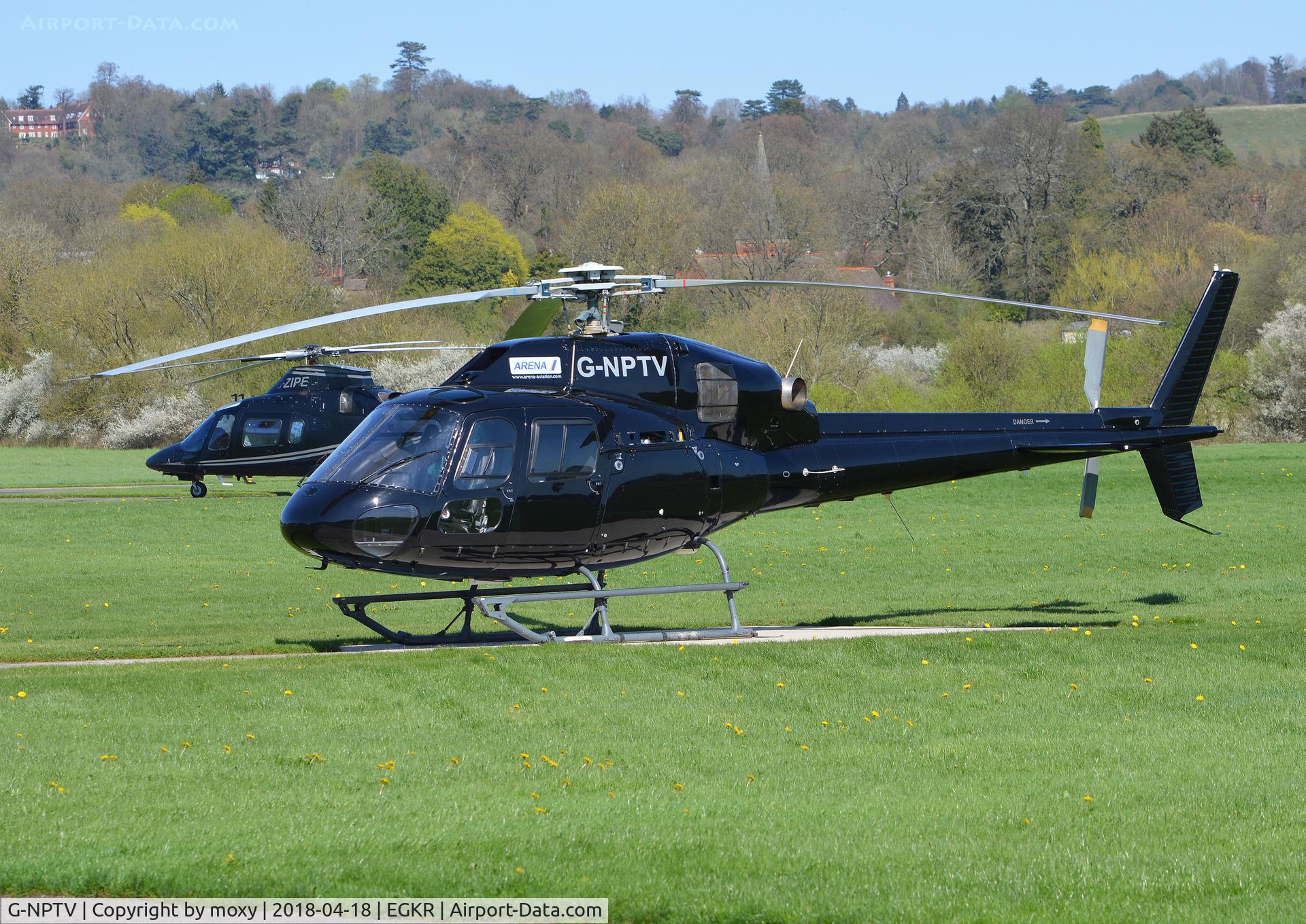G-NPTV, 2008 Eurocopter AS-355NP Ecureuil 2 C/N 5761, Eurocopter AS-355NP Ecureuil 2 at Redhill. Ex OM-GGA