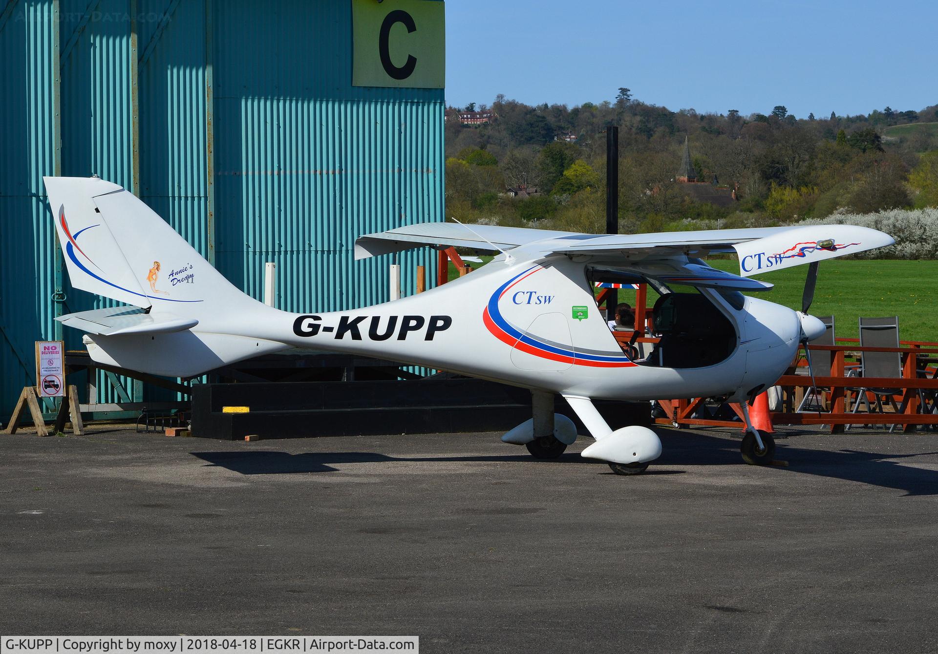 G-KUPP, 2006 Flight Design CTSW C/N 8227, Flight Design CTSW at Redhill.