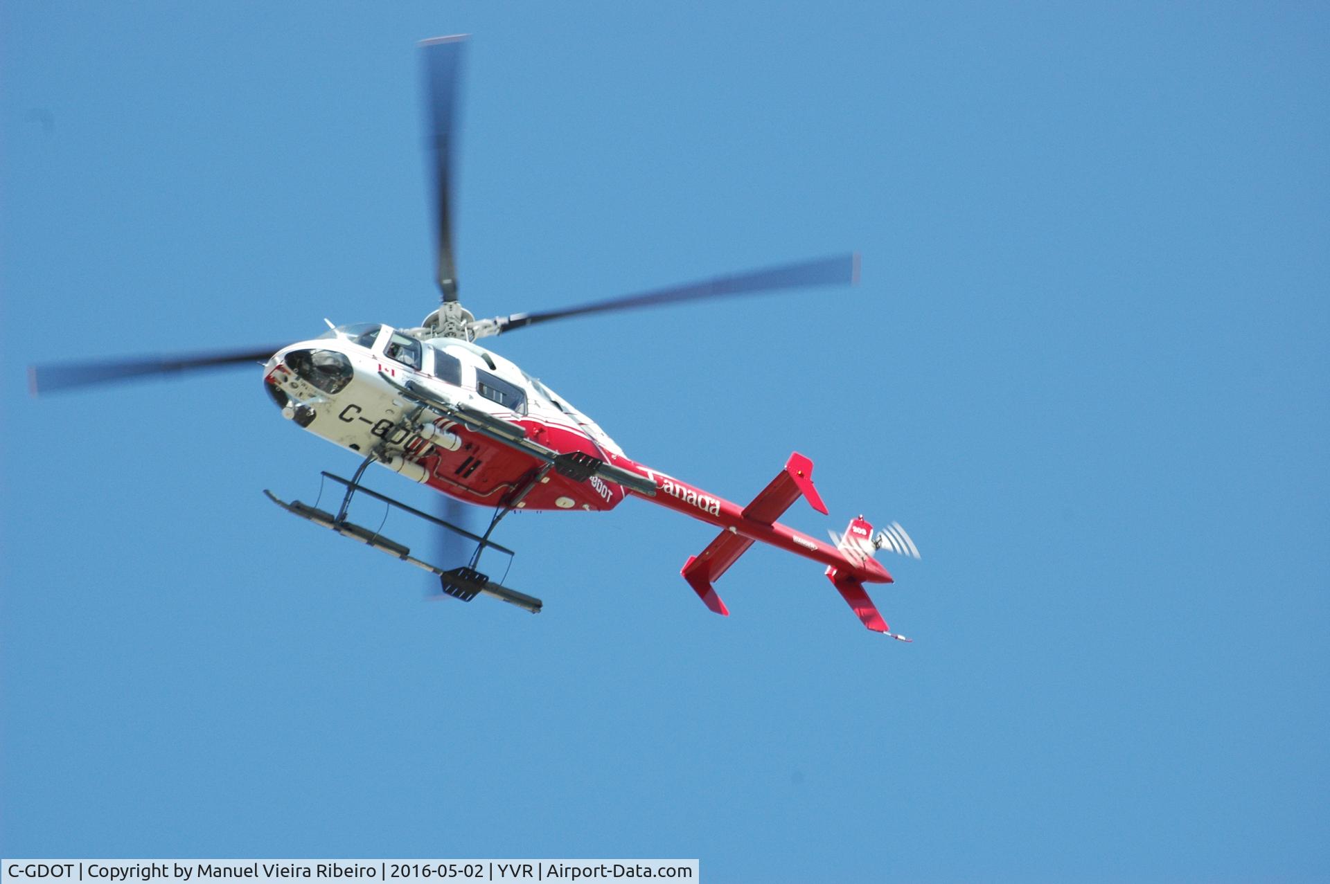 C-GDOT, 2005 Bell 407 C/N 53672, YVR,2016