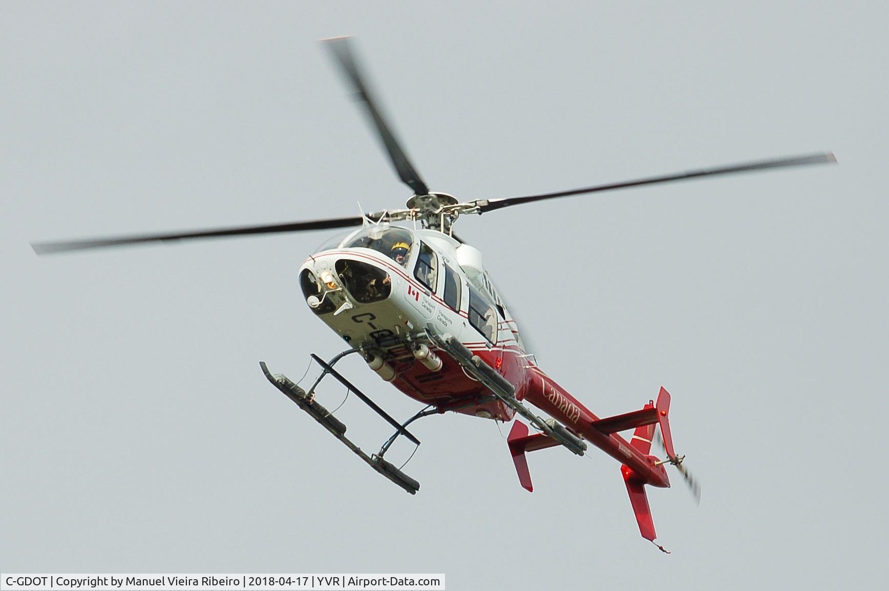 C-GDOT, 2005 Bell 407 C/N 53672, YVR 2018