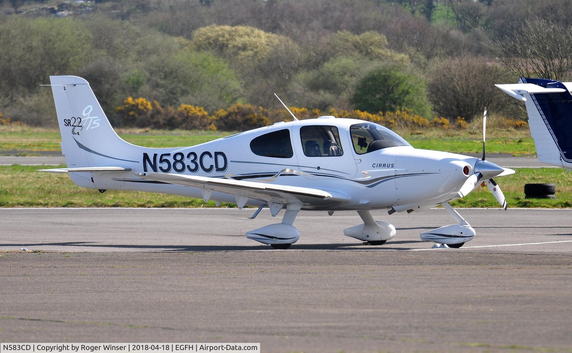 N583CD, 2006 Cirrus SR22 GTS C/N 1809, Visiting SR22.