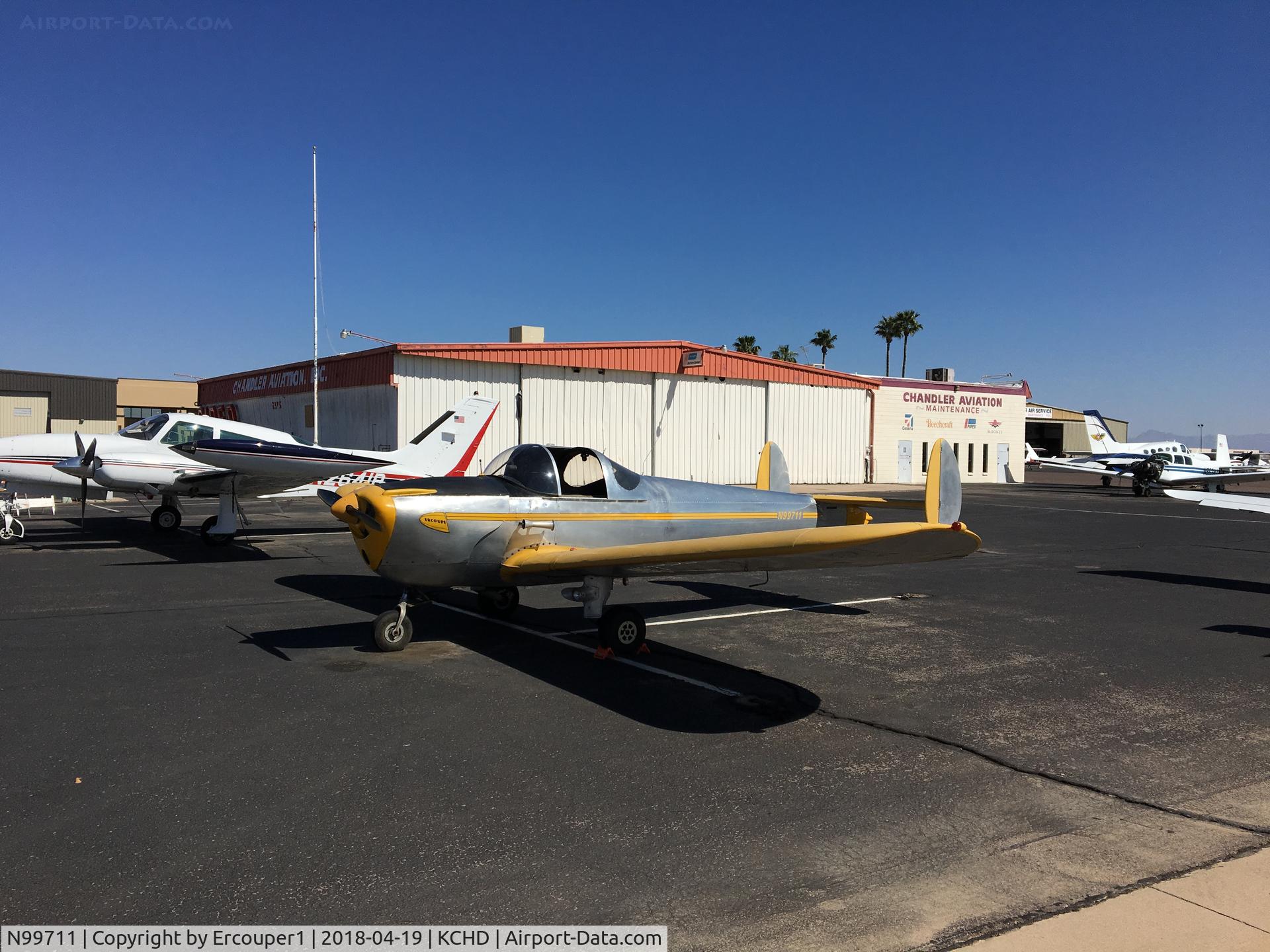 N99711, 1946 Erco 415D Ercoupe C/N 2334, 1946 Ercoupe