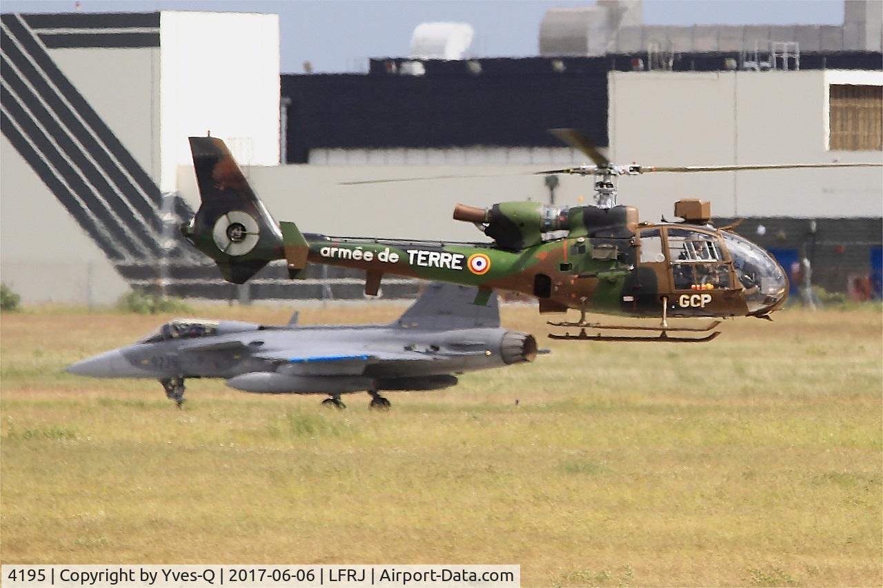 4195, Aérospatiale SA-342M Gazelle C/N 2195, Aérospatiale SA-342M Gazelle, Landivisiau Naval Air Base (LFRJ) Tiger Meet 2017