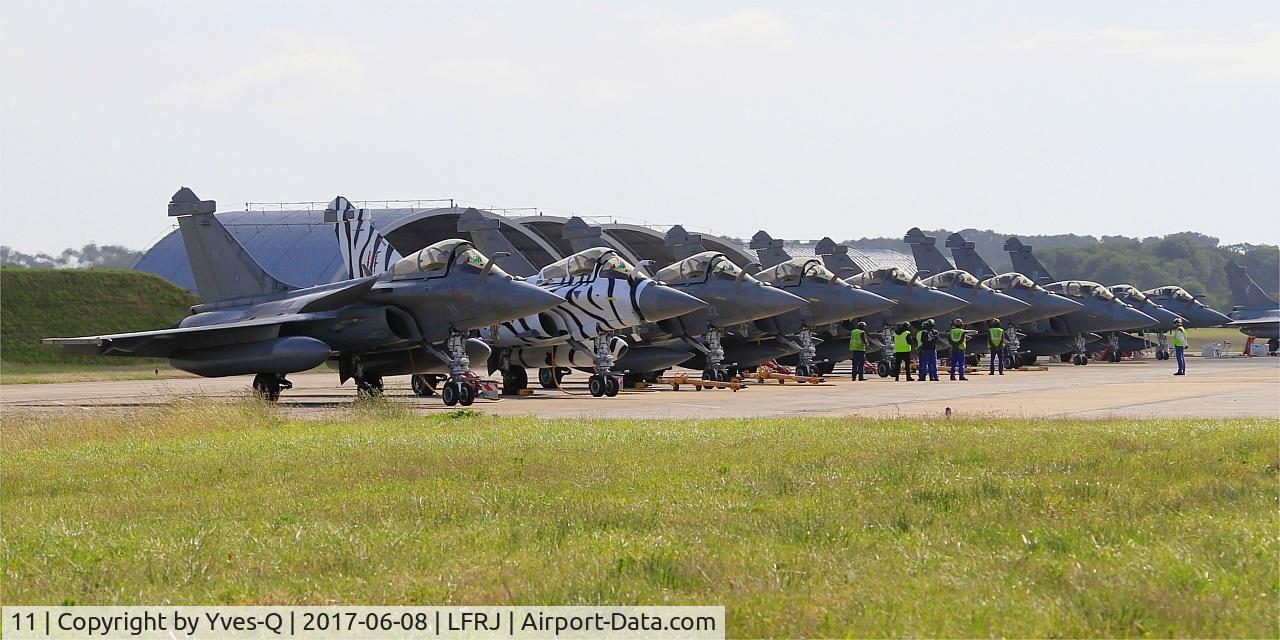 11, Dassault Rafale M C/N 11, Dassault Rafale M, Flight line, Landivisiau Naval Air Base (LFRJ) Tiger Meet 2017