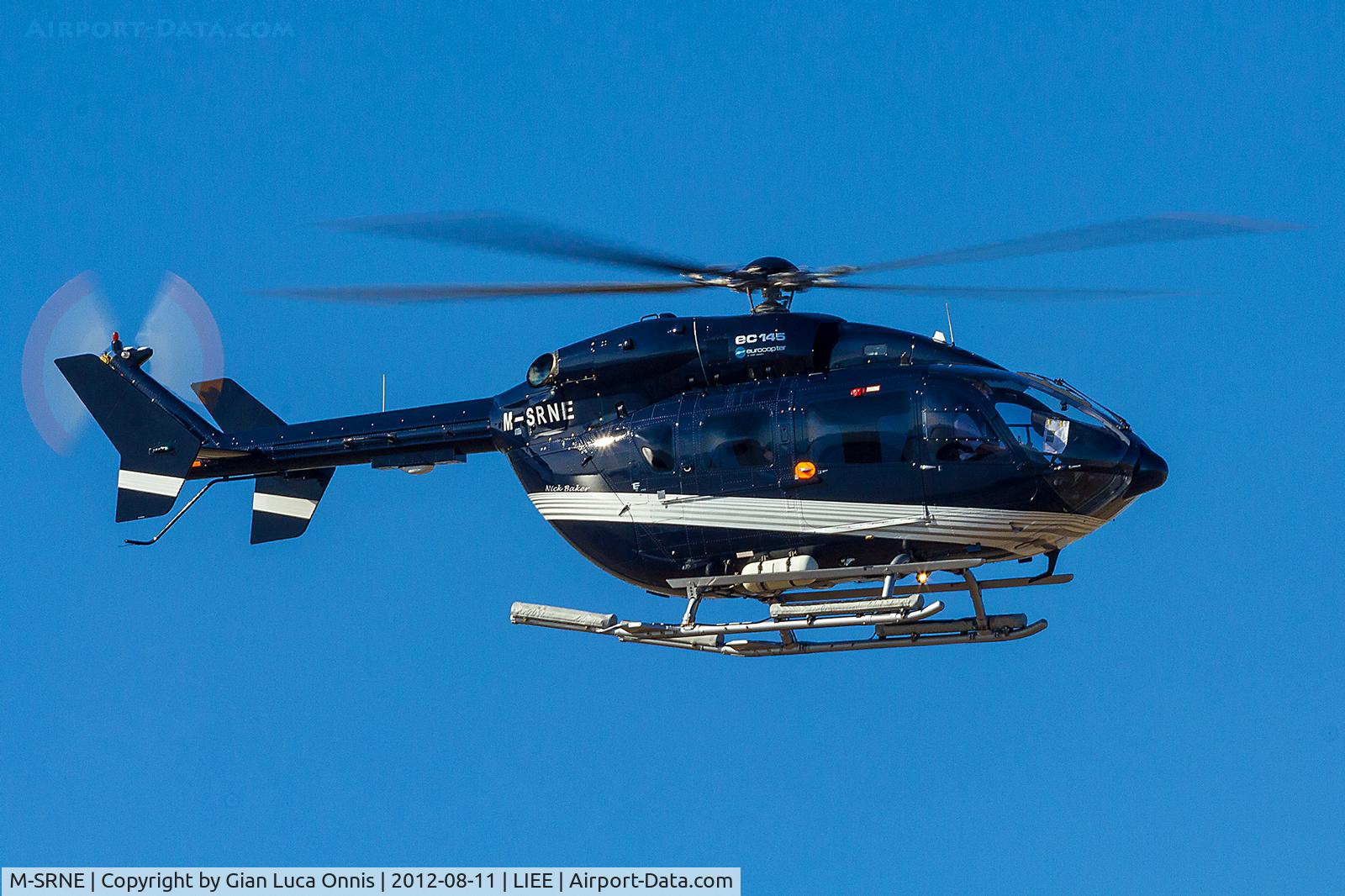 M-SRNE, 2010 Eurocopter-Kawasaki EC-145 (BK-117C-2) C/N 9283, LANDING