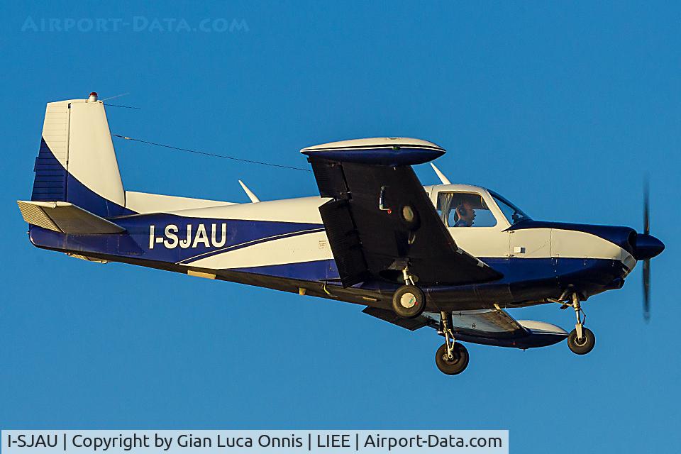 I-SJAU, SIAI-Marchetti S-208A C/N 1-13, LANDING