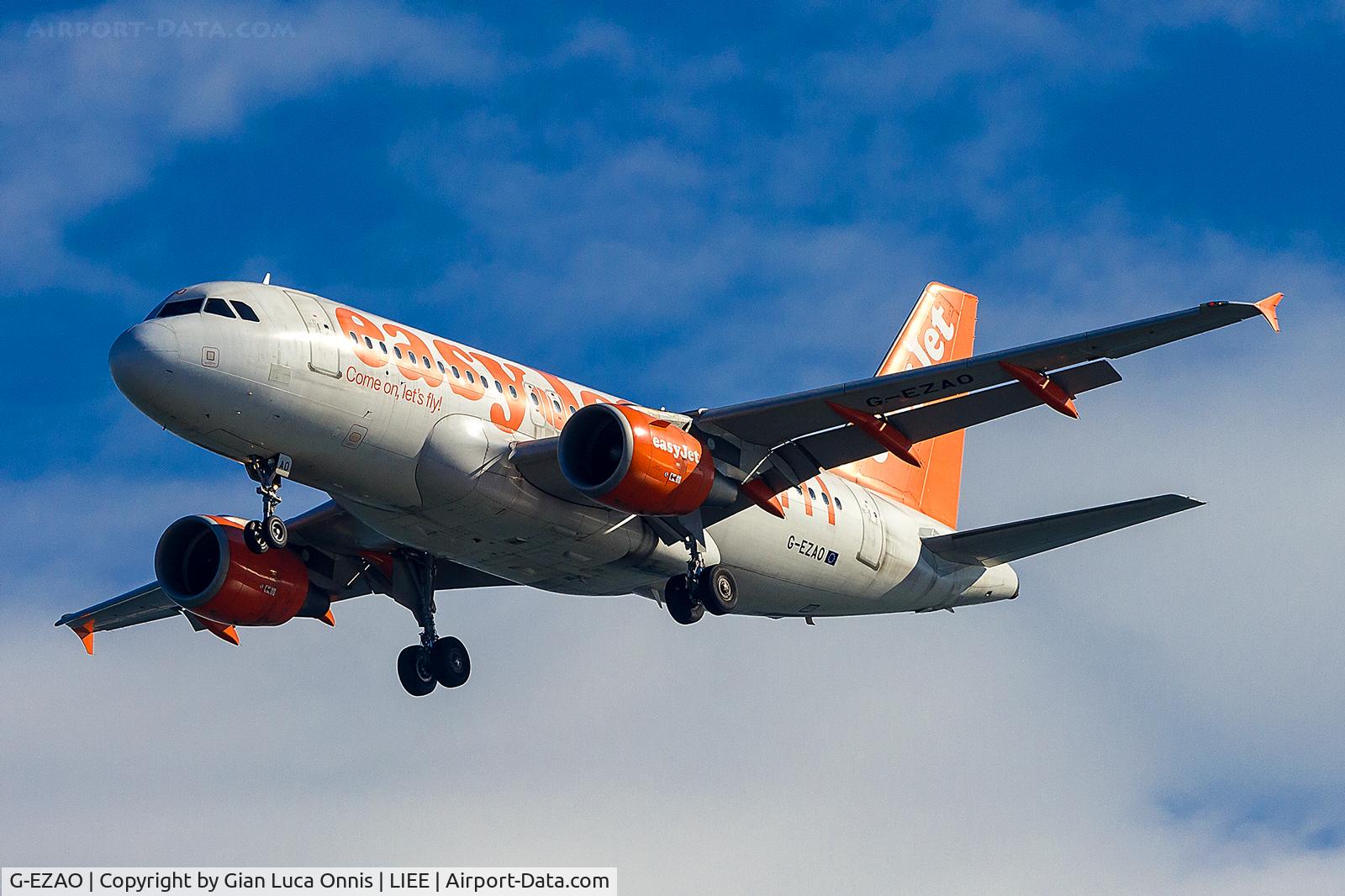 G-EZAO, 2006 Airbus A319-111 C/N 2769, LANDING