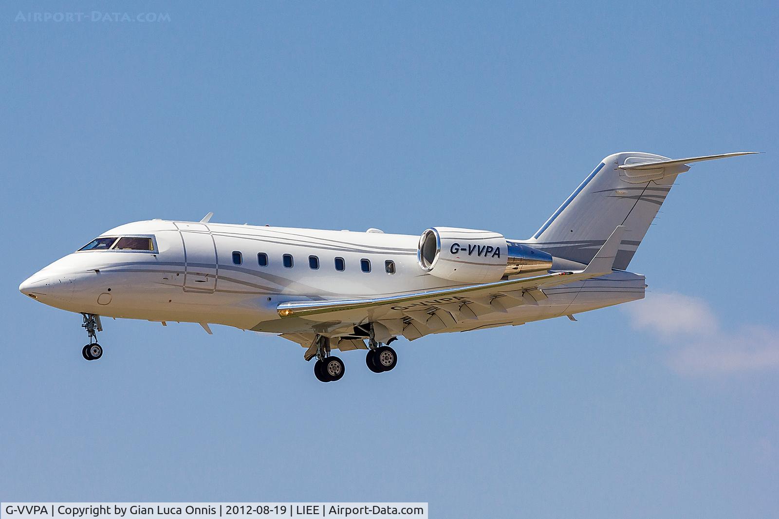G-VVPA, 2005 Bombardier Challenger 604 (CL-600-2B16) C/N 5612, LANDING
