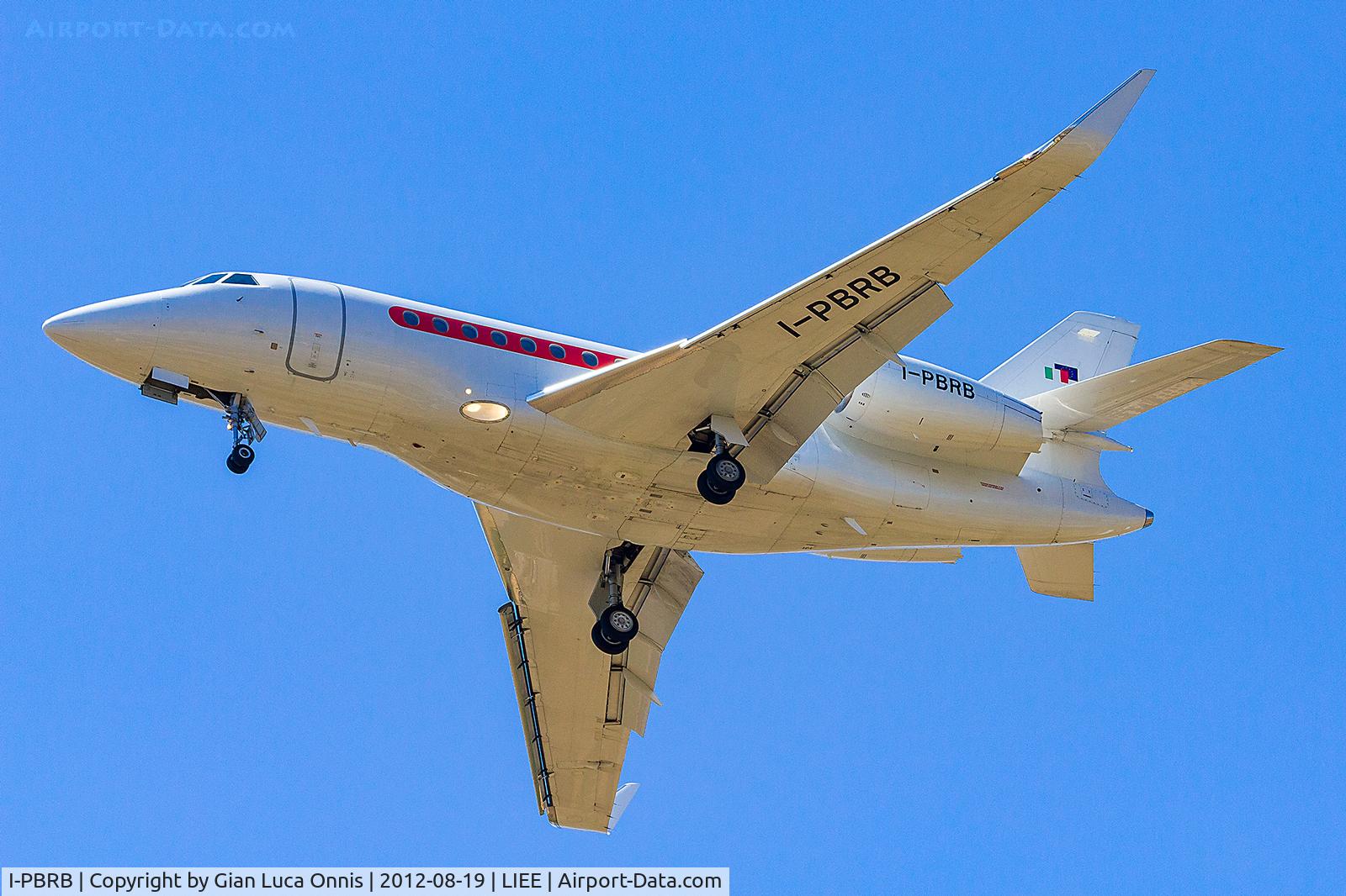 I-PBRB, 2009 Dassault Falcon 2000EX C/N 191, LANDING
