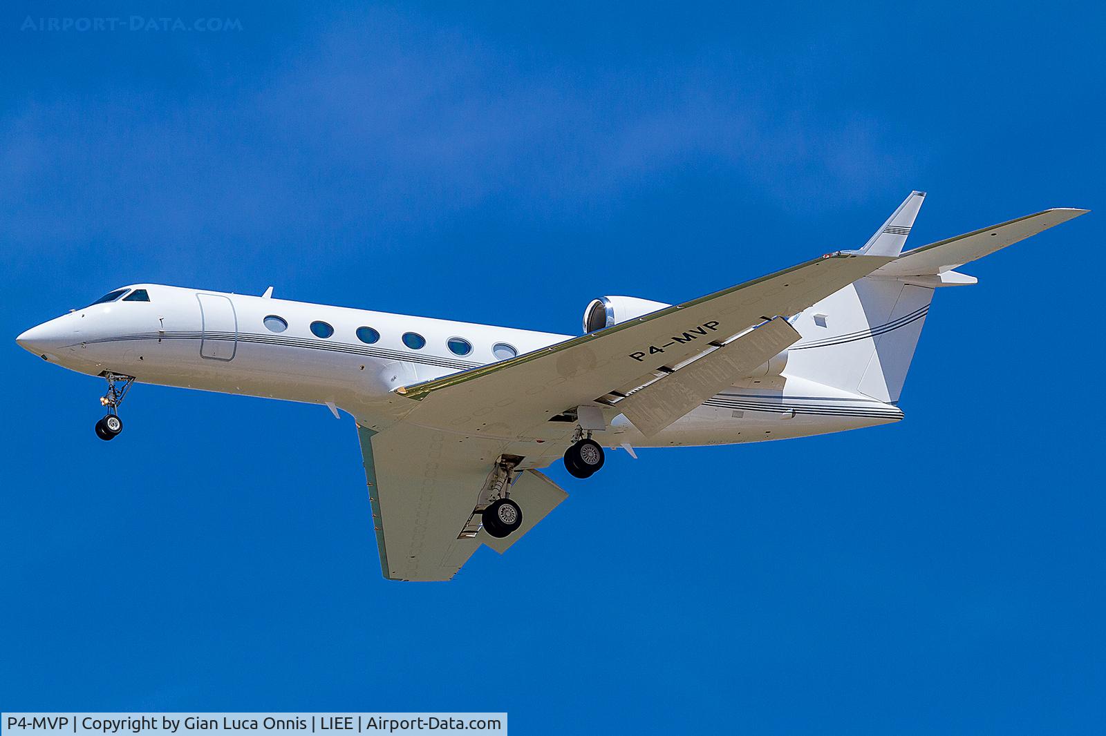 P4-MVP, 2012 Gulfstream Aerospace GIV-X (G450) C/N 4247, LANDING 14R