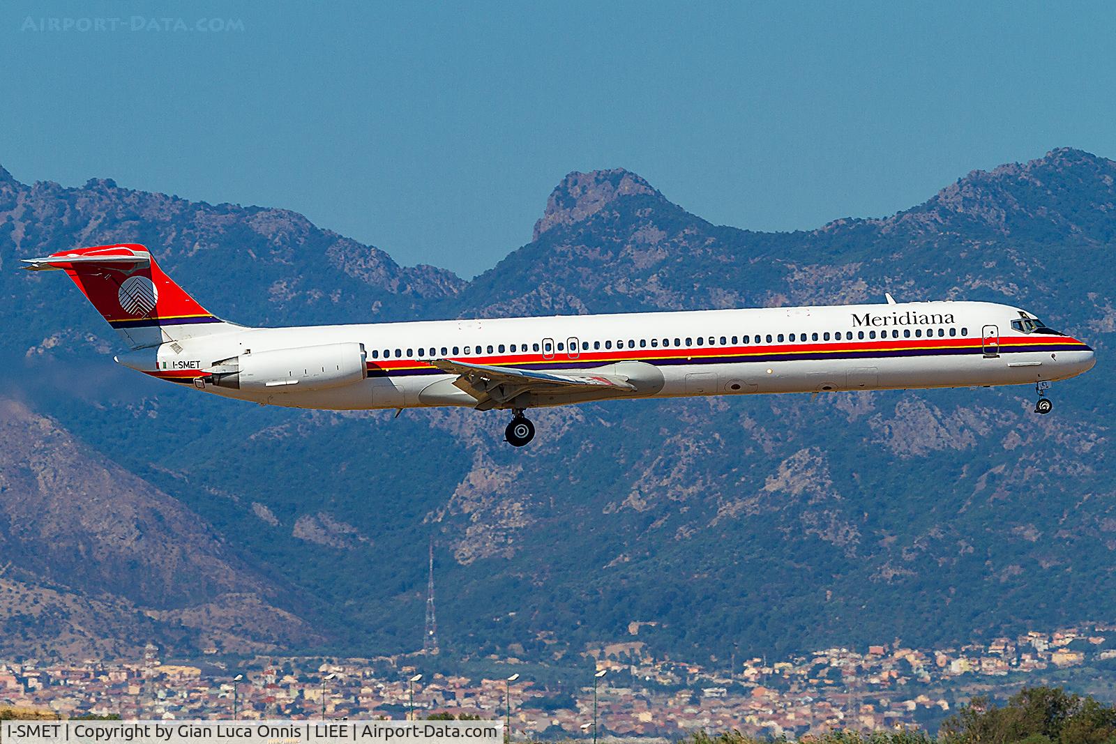 I-SMET, 1987 McDonnell Douglas MD-82 (DC-9-82) C/N 49531, LANDING 32L