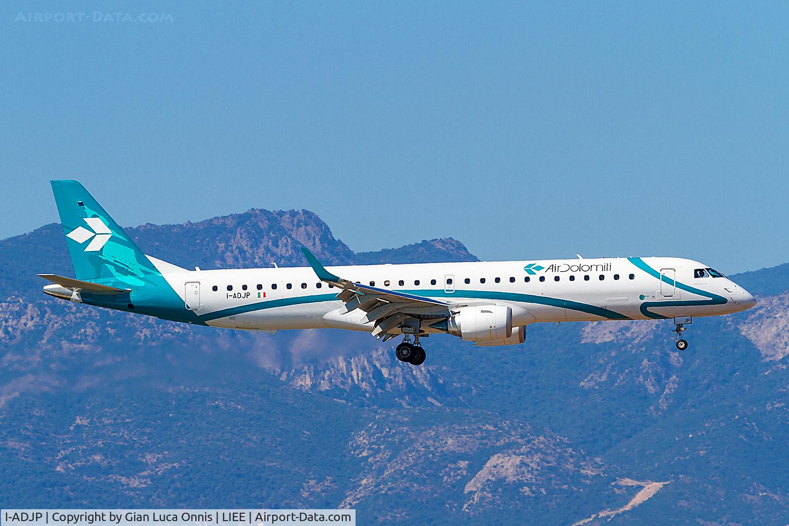 I-ADJP, 2012 Embraer 195LR (ERJ-190-200LR) C/N 19000578, LANDING 32L