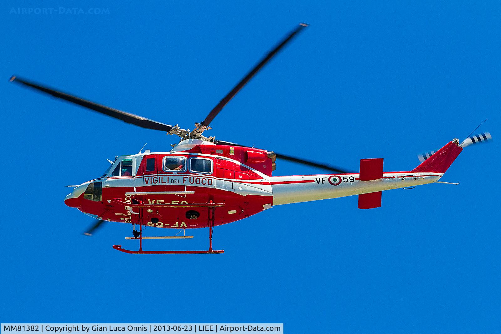 MM81382, Agusta AB-412SP Grifone C/N 25616, LANDING 32L 