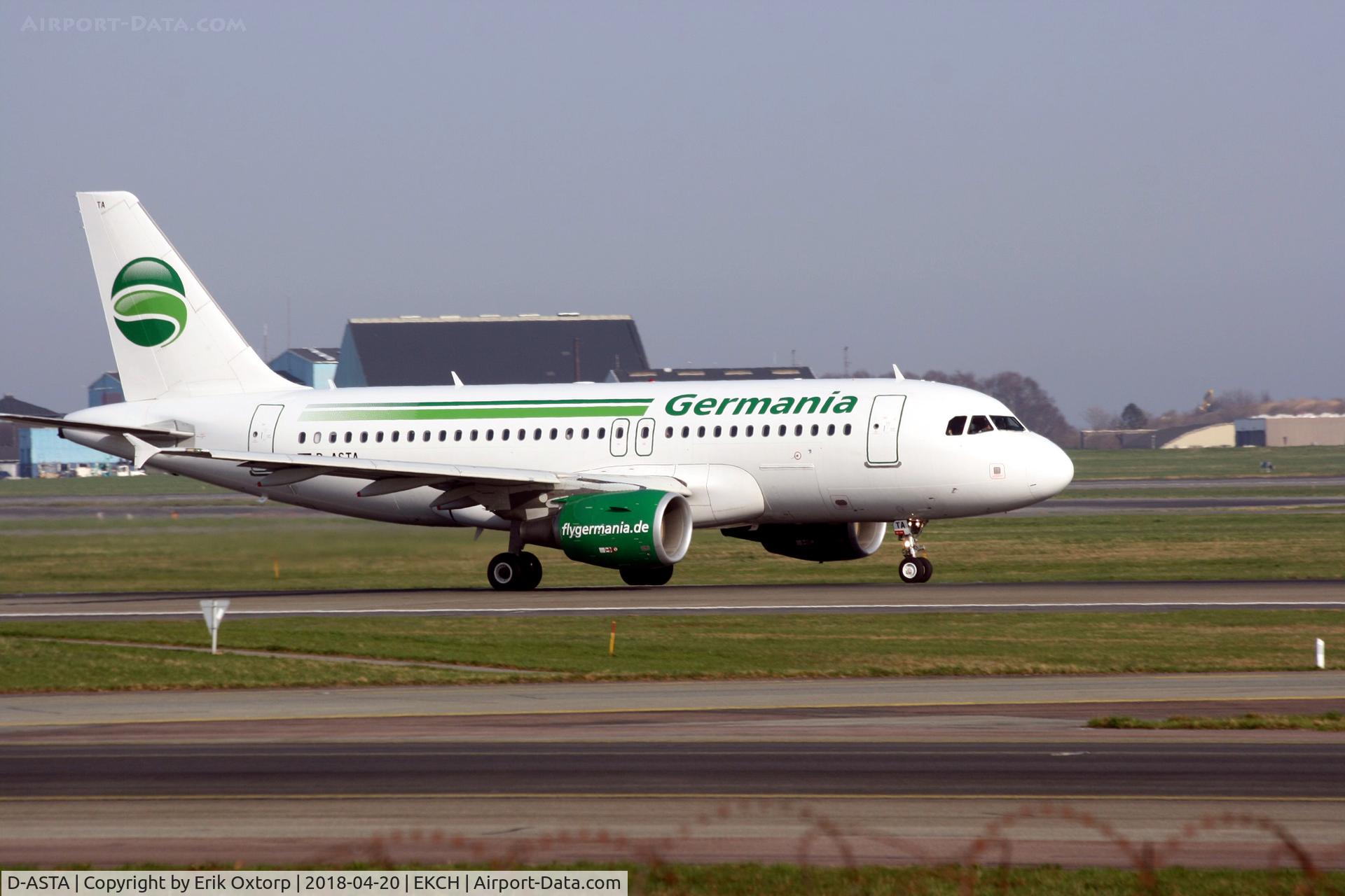 D-ASTA, 2011 Airbus A319-112 C/N 4663, D-ASTA taking off rw 22R