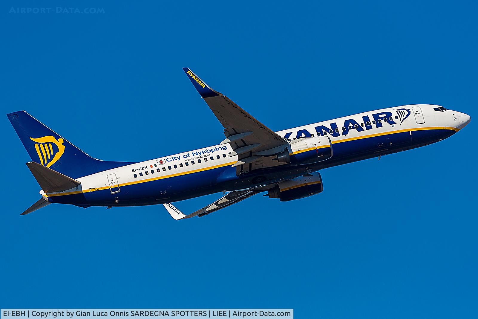 EI-EBH, 2009 Boeing 737-8AS C/N 37526, TAKEOFF 32L