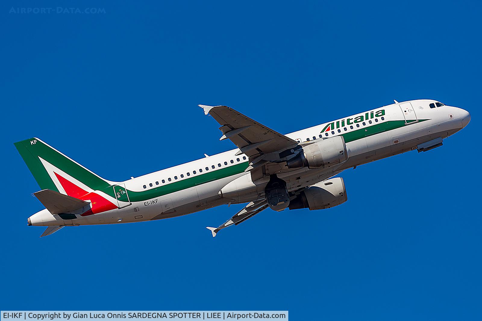 EI-IKF, 2001 Airbus A320-214 C/N 1473, TAKEOFF 32L
