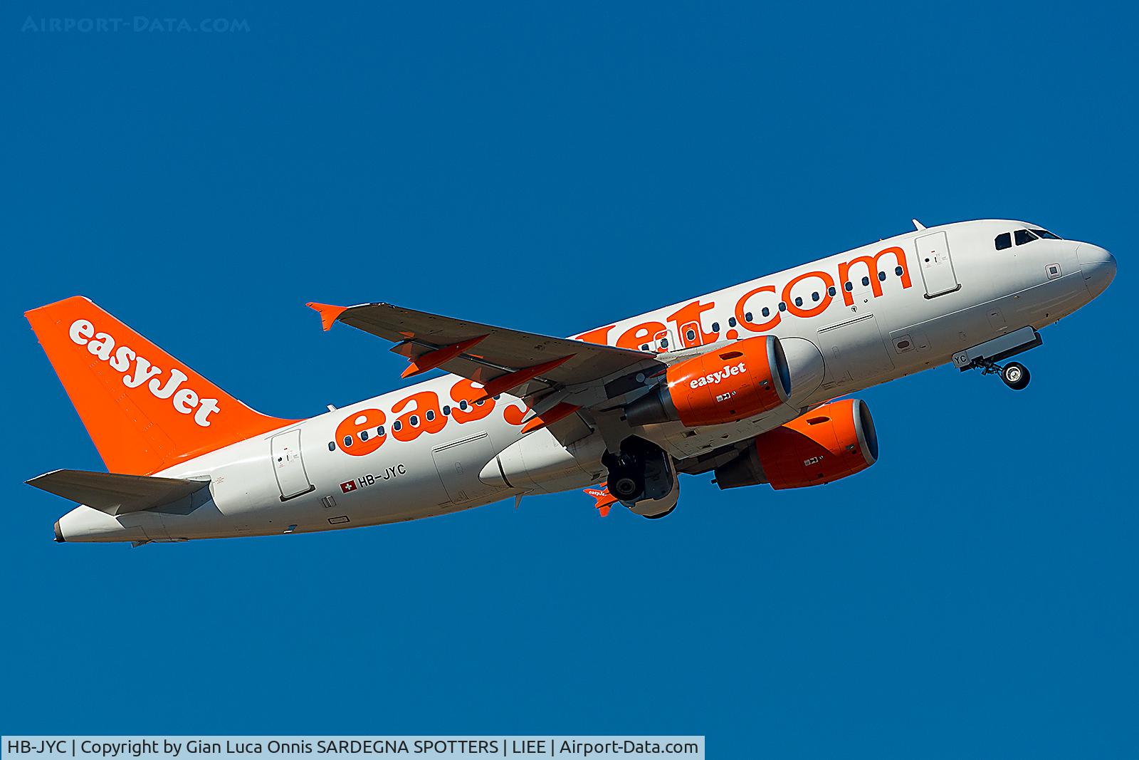 HB-JYC, 2011 Airbus A319-111 C/N 4785, TAKEOFF 32L