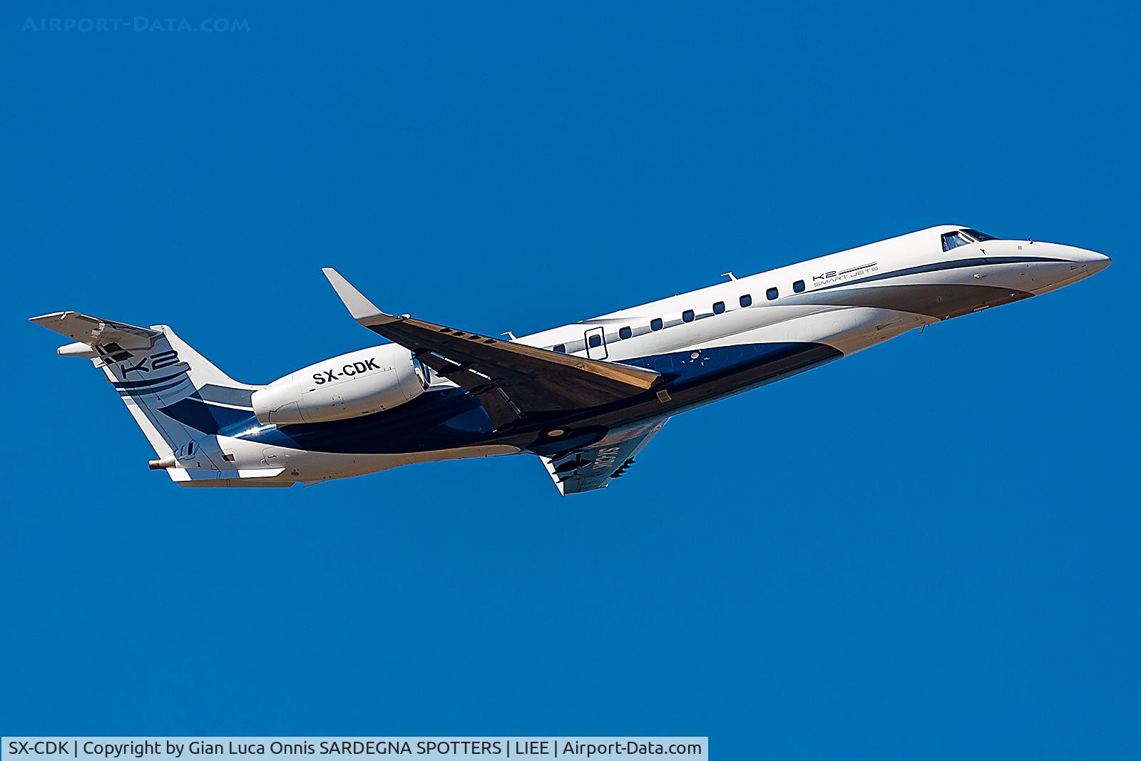SX-CDK, 2007 Embraer EMB-135BJ Legacy 650 C/N 14500998, TAKEOFF 32L