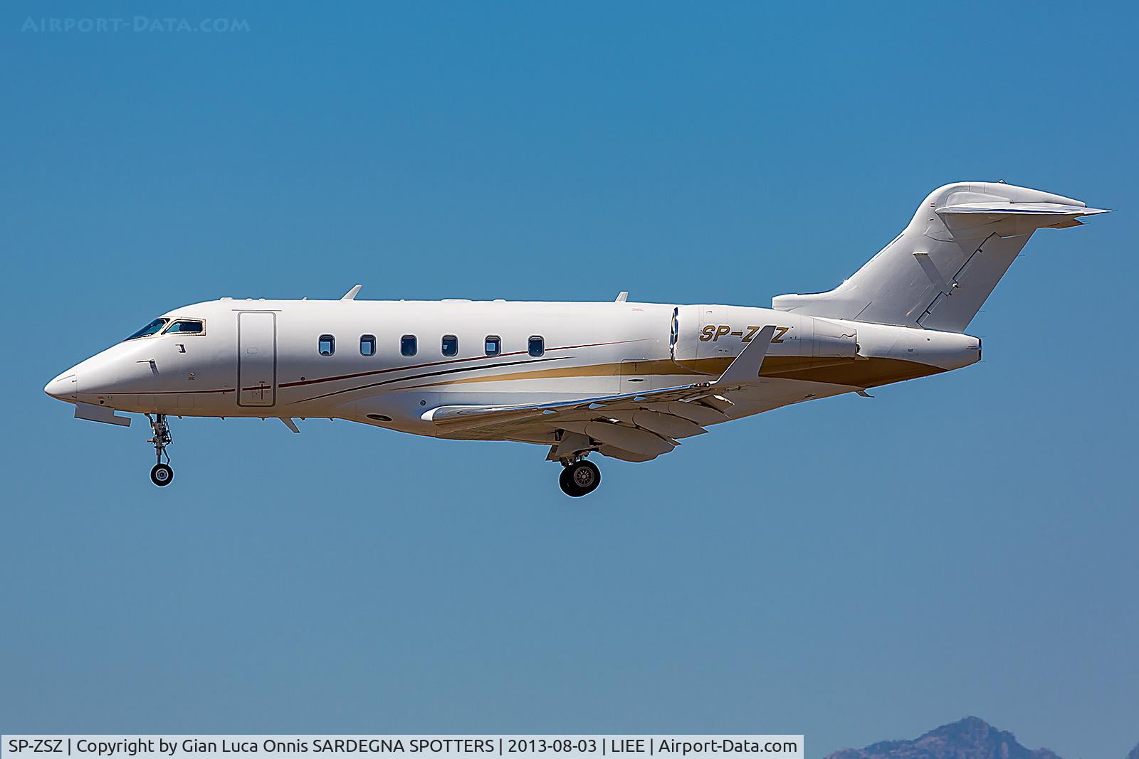 SP-ZSZ, 2005 Bombardier Challenger 300 (BD-100-1A10) C/N 20044, LANDING 14R