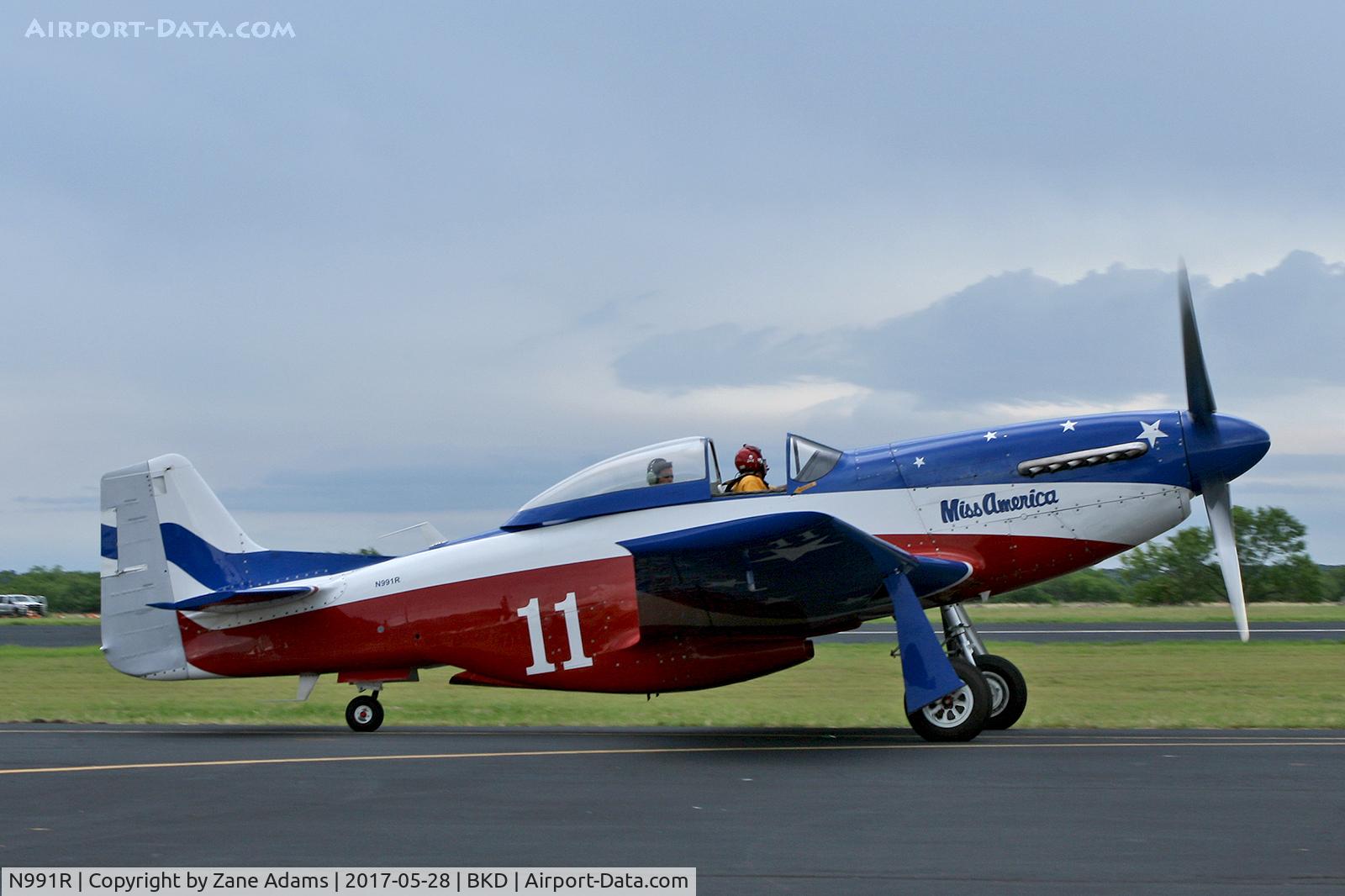 N991R, 1993 North American P-51D Mustang C/N 122-41076, At the 2017 Breckenridge Airshow