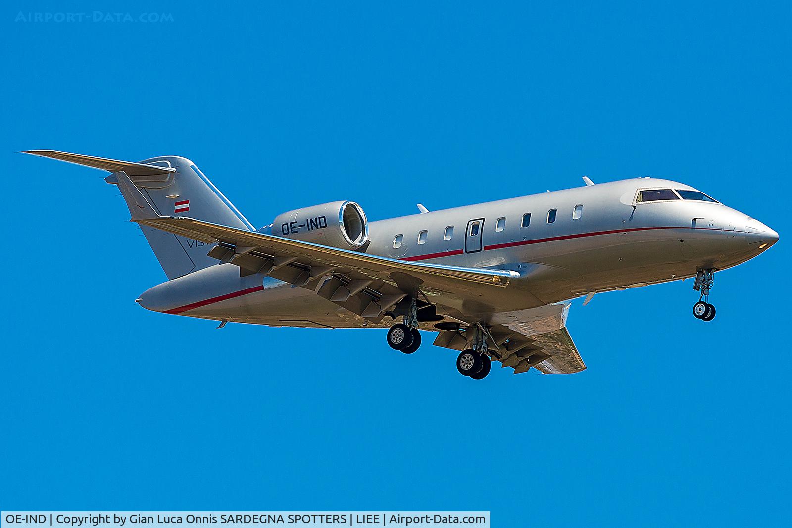 OE-IND, 2009 Bombardier Challenger 605 (CL-600-2B16) C/N 5797, LANDING 14R