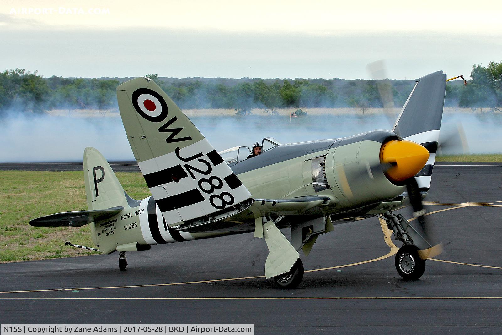 N15S, 1953 Hawker Sea Fury FB.11 C/N 41H/696792, At the 2017 Breckenridge Airshow
