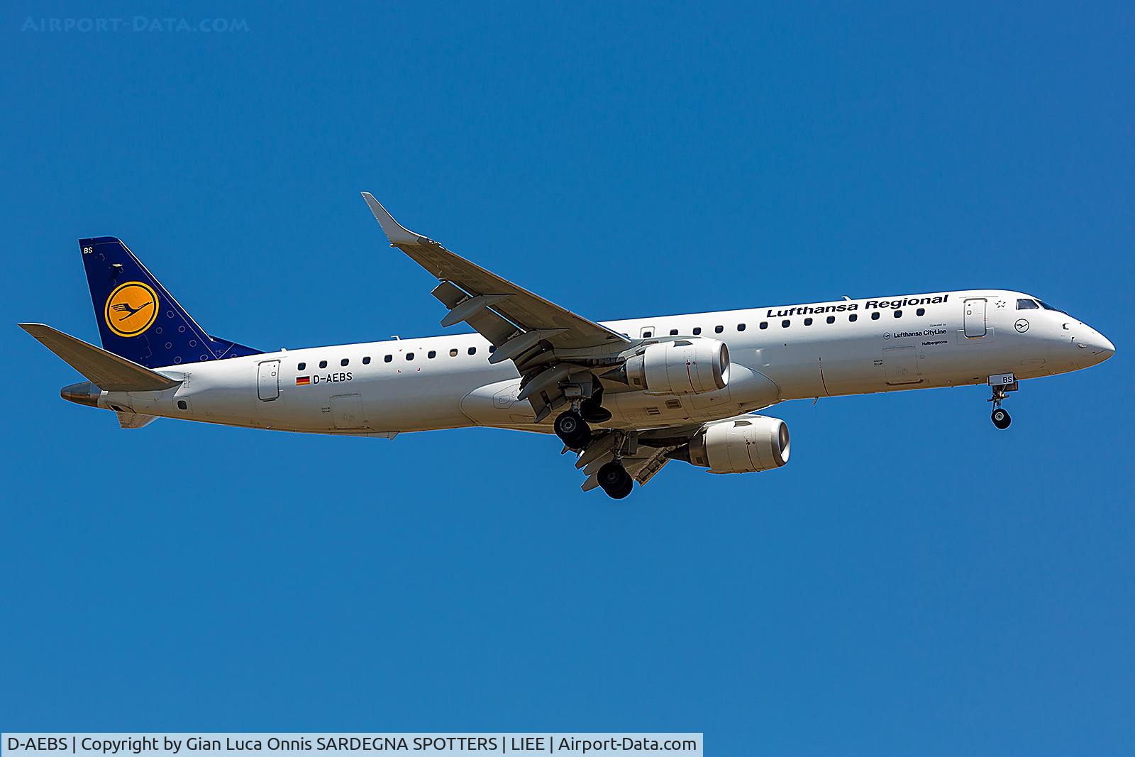 D-AEBS, 2012 Embraer 195LR (ERJ-190-200LR) C/N 19000565, LANDING 14R
