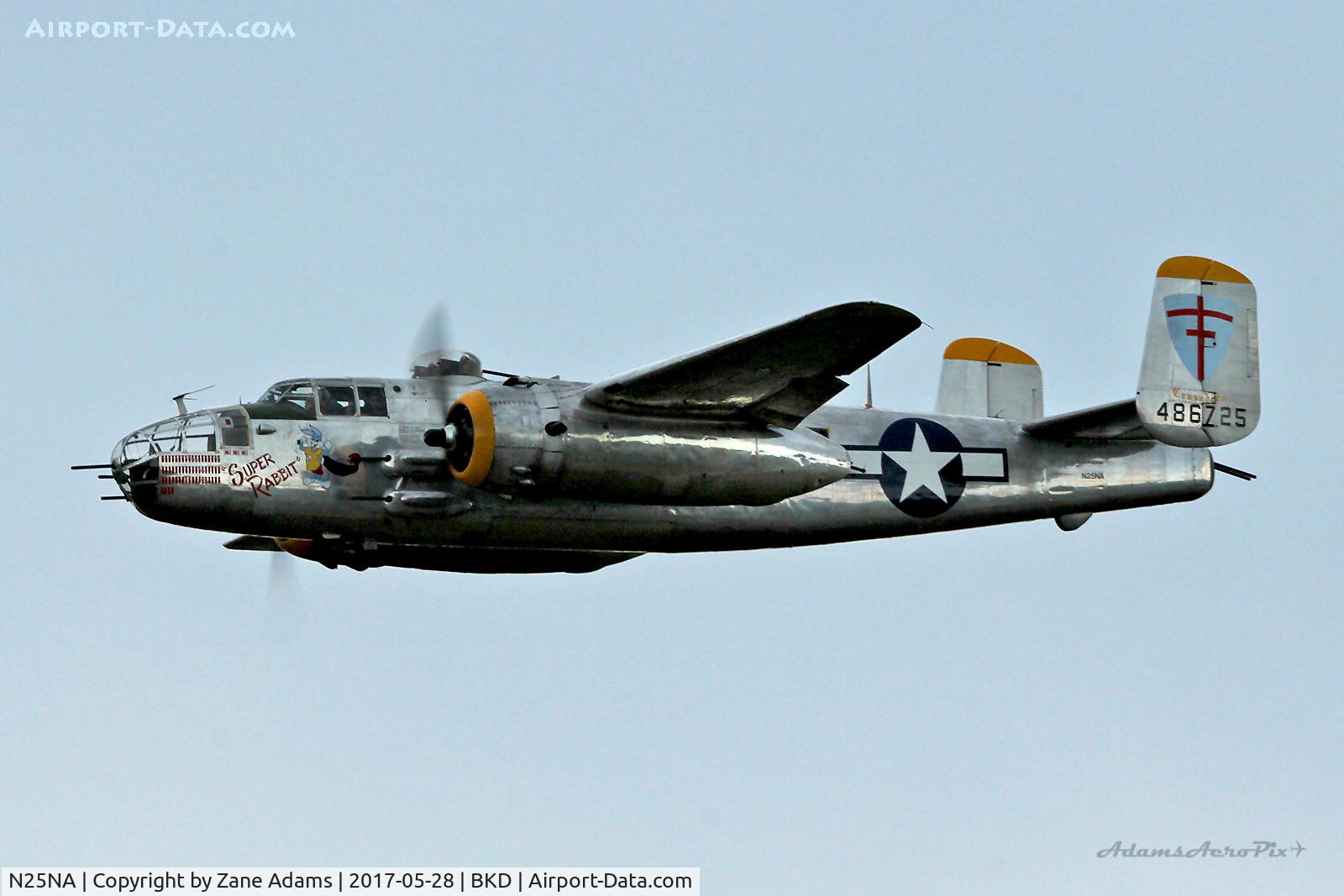 N25NA, 1944 North American B-25J Mitchell Mitchell C/N 108-47479, At the 2017 Breckenridge Airshow