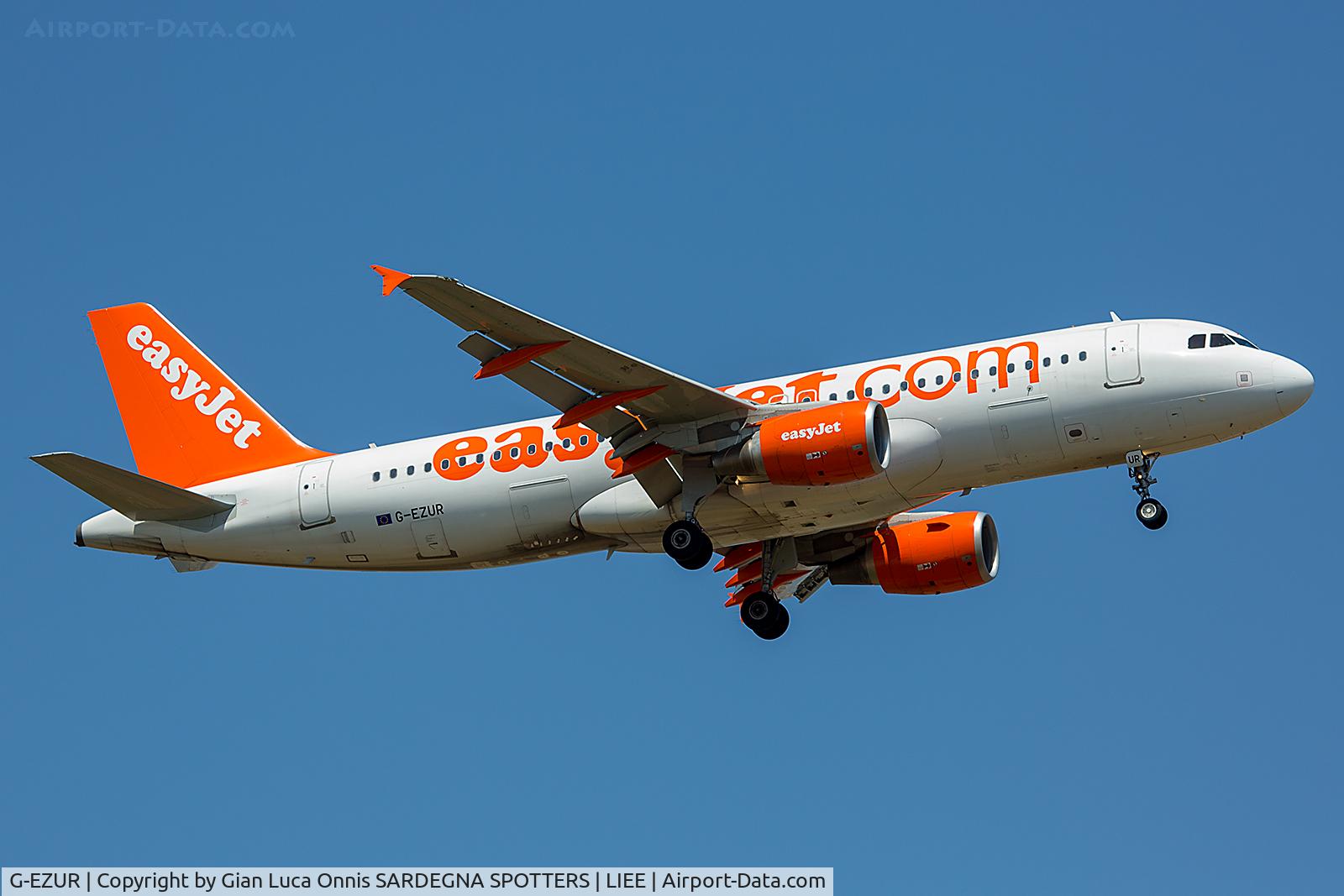 G-EZUR, 2012 Airbus A320-214 C/N 5064, LANDING 14R