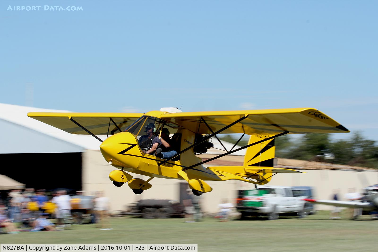 N827BA, 2008 Quad City Challenger II  Light Sport Special C/N CH2-1206-LSS-0013, At the 2017 Ranger Fly-in