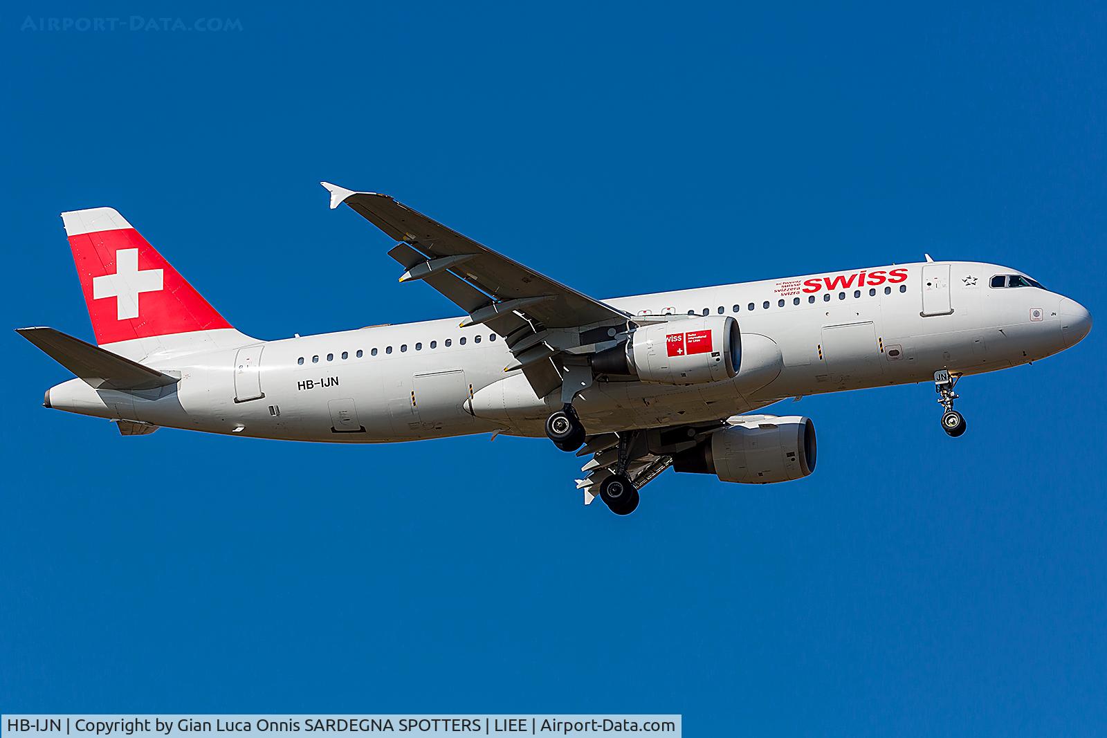 HB-IJN, 1996 Airbus A320-214 C/N 643, LANDING 14R