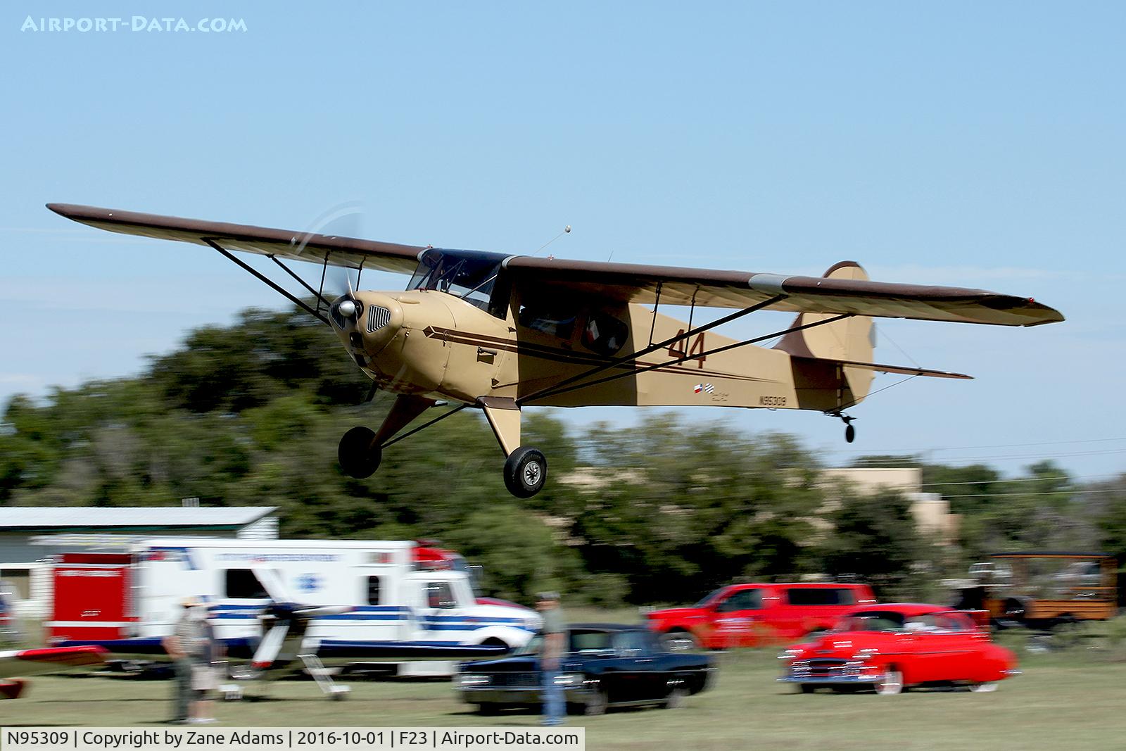 N95309, 1946 Taylorcraft BC12-D C/N 9709, At the 2017 Ranger Fly-in