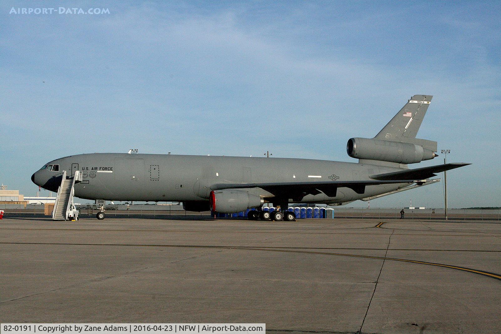 82-0191, 1983 McDonnell Douglas KC-10A Extender C/N 48213, At NAS Fort Worth