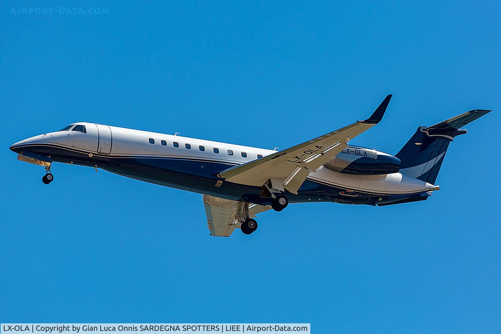 LX-OLA, 2007 Embraer EMB-135BJ Legacy C/N 14500995, LANDING 32L