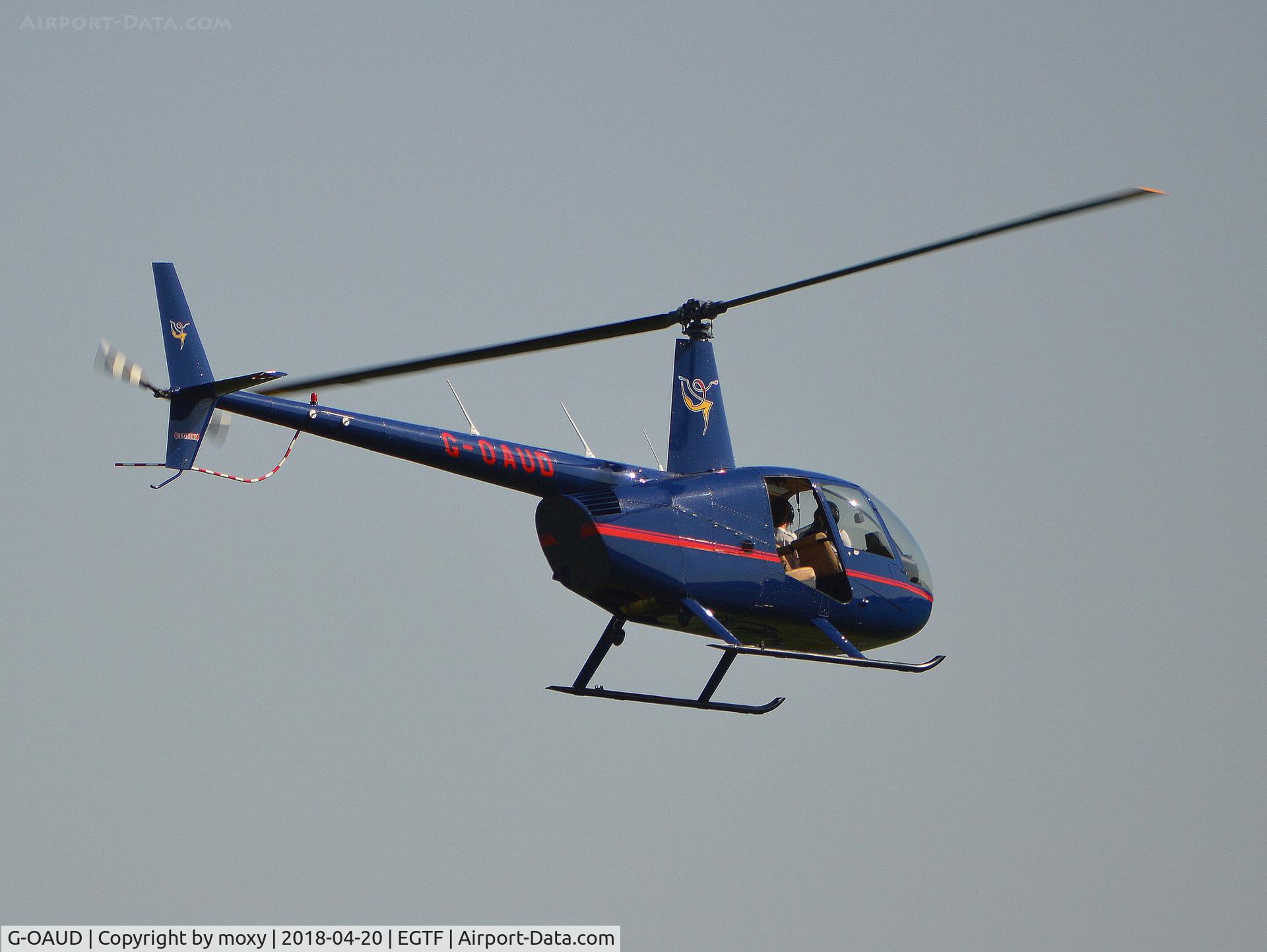 G-OAUD, 2005 Robinson R44 Raven I C/N 1467, Robinson R44 Raven I at Fairoaks. Ex N393N